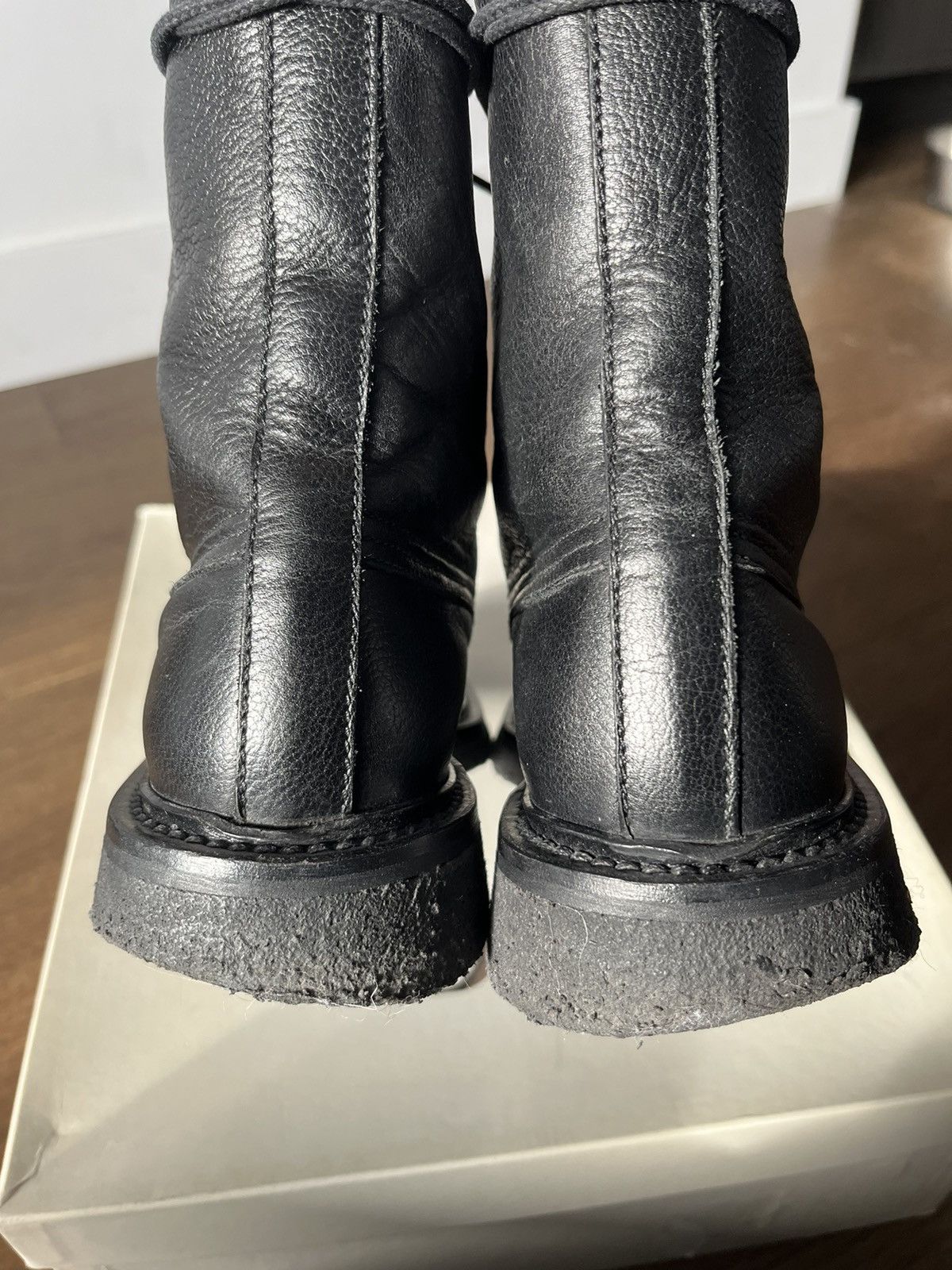 Dior × Hedi Slimane AW07 Dior Homme “Navigate” Combat Boots Size US 7 / EU 40 - 7 Thumbnail