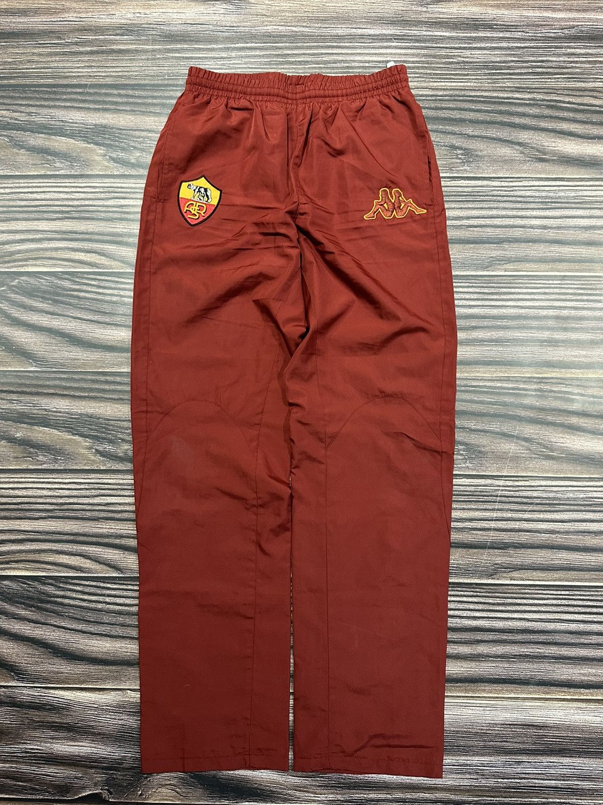 Kappa × Vintage Vintage Kappa Nylon pants Soccer football team A.S Roma Size US 30 / EU 46 - 1 Thumbnail