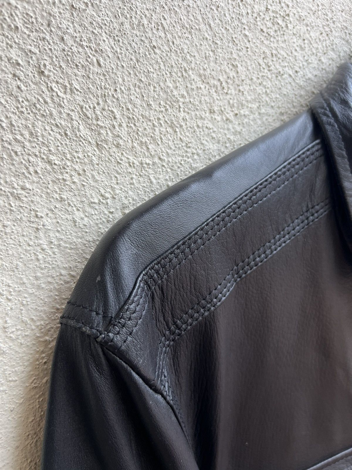 Other Martin Kors MK Napa Leather Lined Coat Jacket Size US XL / EU 56 / 4 - 22 Thumbnail