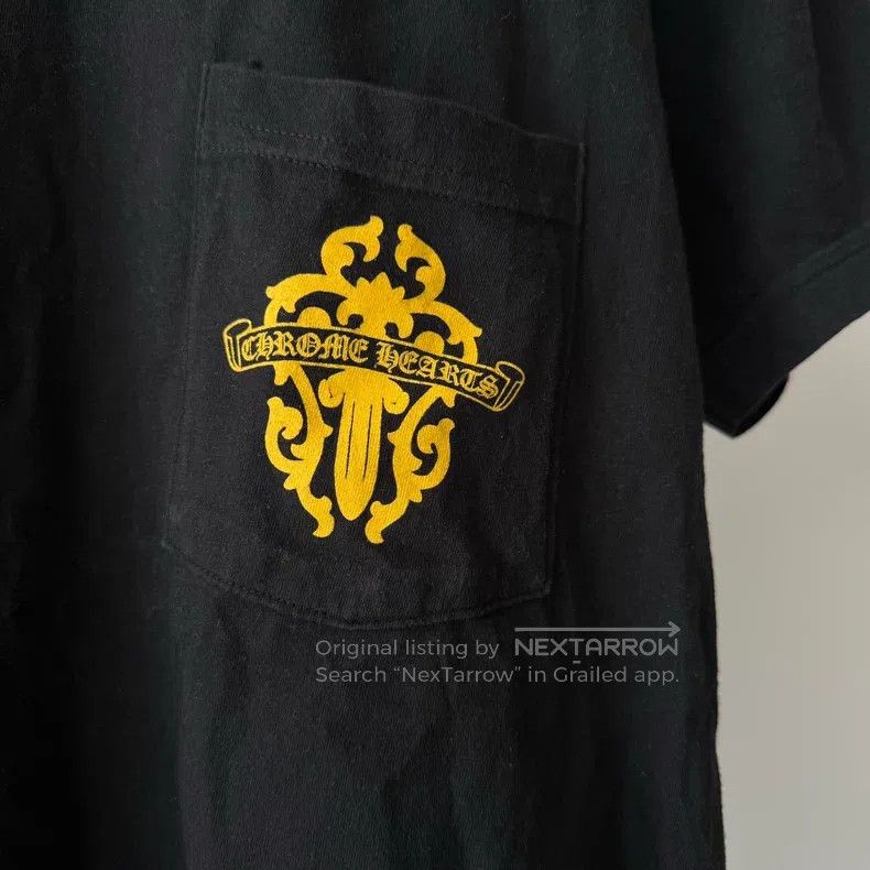 Chrome Hearts CHROME HEARTS Size S Black and yellow sword short sleeve Size US S / EU 44-46 / 1 - 3 Thumbnail