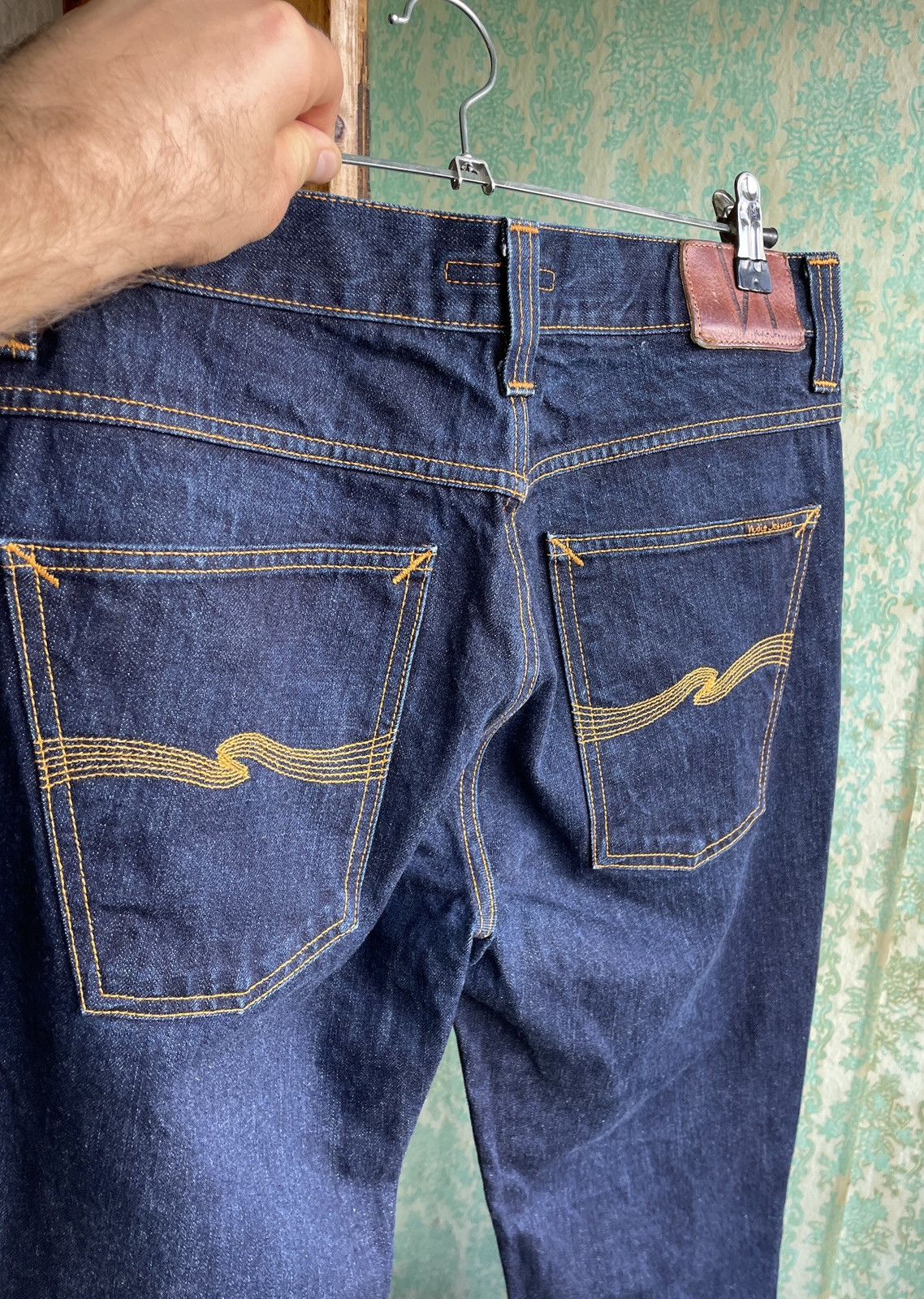 Nudie Jeans Nudie Jeans Grim Tim Dry Ring Men’s Pants Trousers 34x32 Size US 34 / EU 50 - 12 Thumbnail