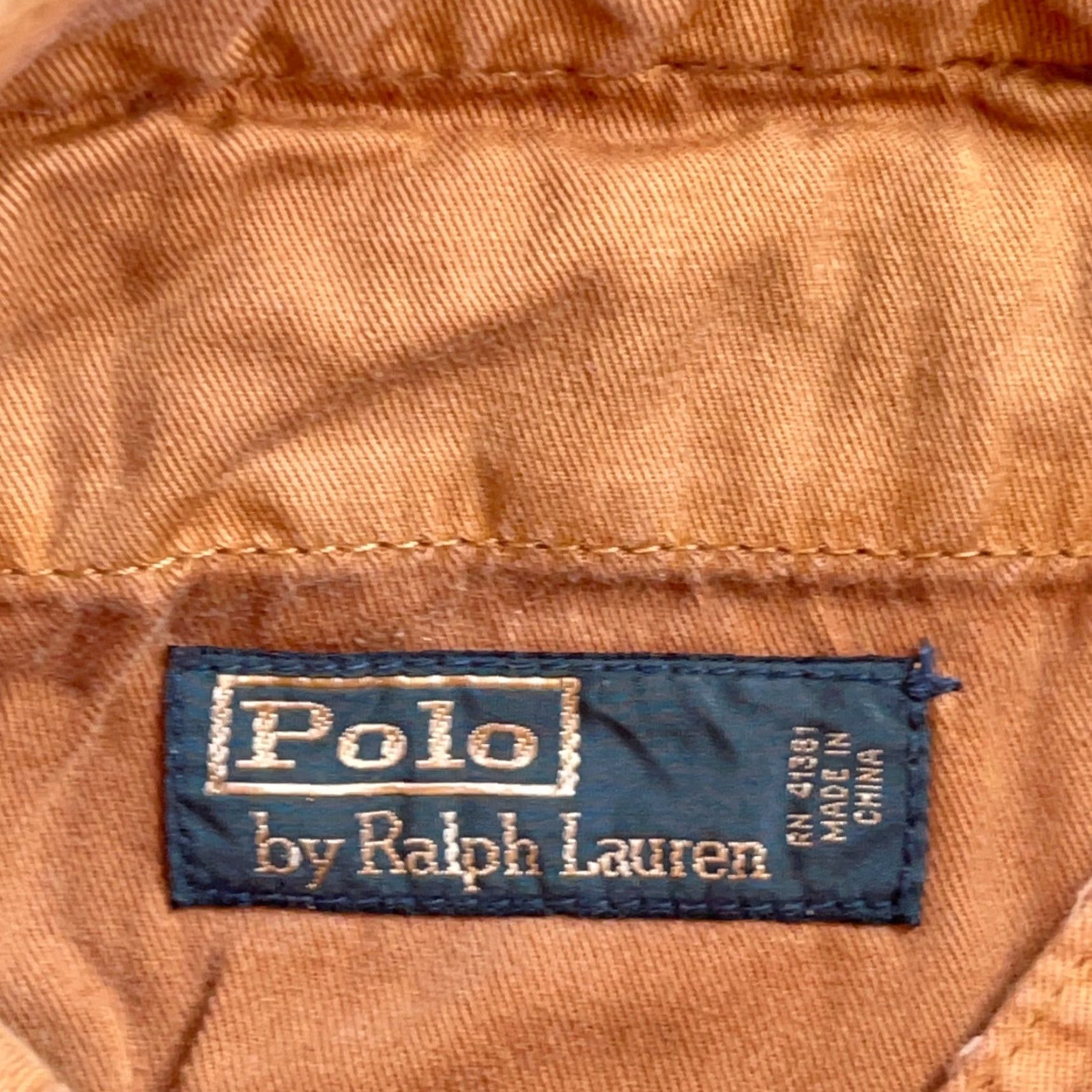 Polo Ralph Lauren VINTAGE Polo Ralph Lauren Chino Shorts Mens 34 Brown Twill Flat Front Pockets 10" Inseam Fade Wash Casual Regular Modern Size US S / EU 44-46 / 1 - 3 Thumbnail