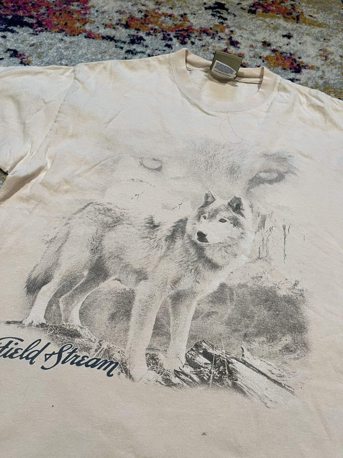 Vintage Vintage Wolf Shirt Large Size US L / EU 52-54 / 3 - 1 Thumbnail