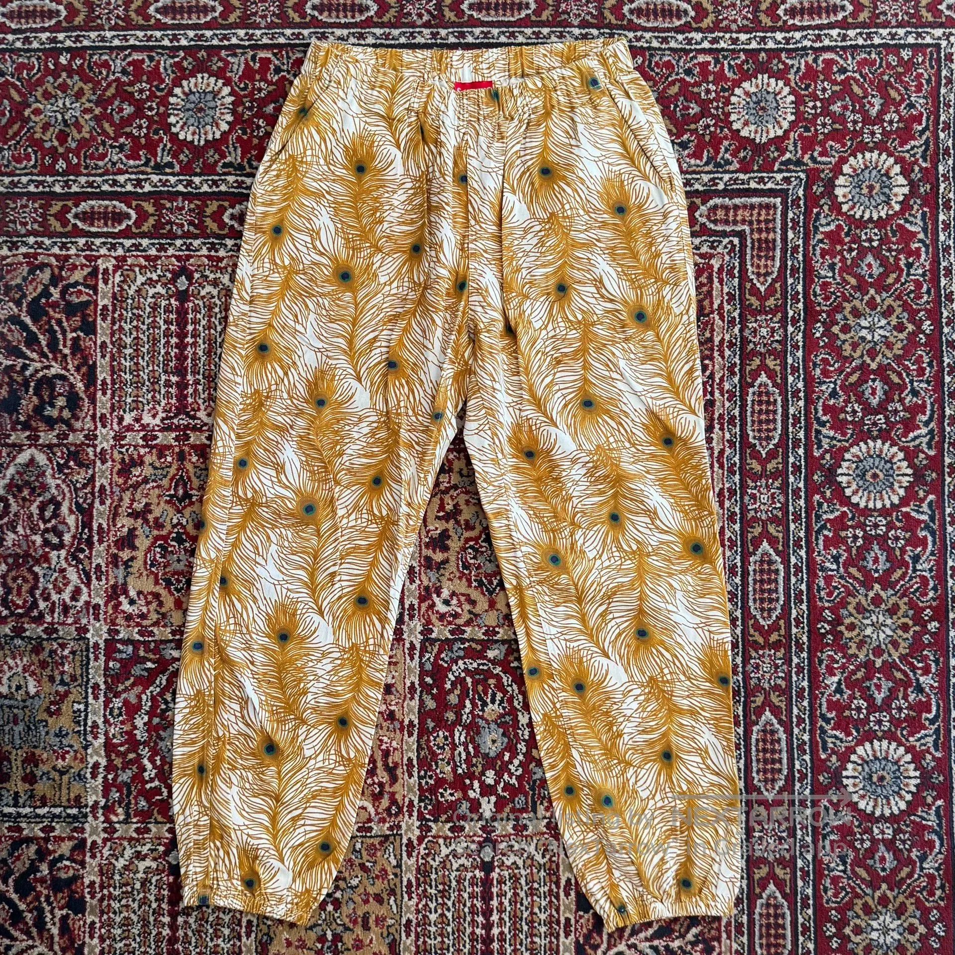 Supreme Supreme Peacock Pants SS16. Size US 44 / EU 60 - 1 Thumbnail
