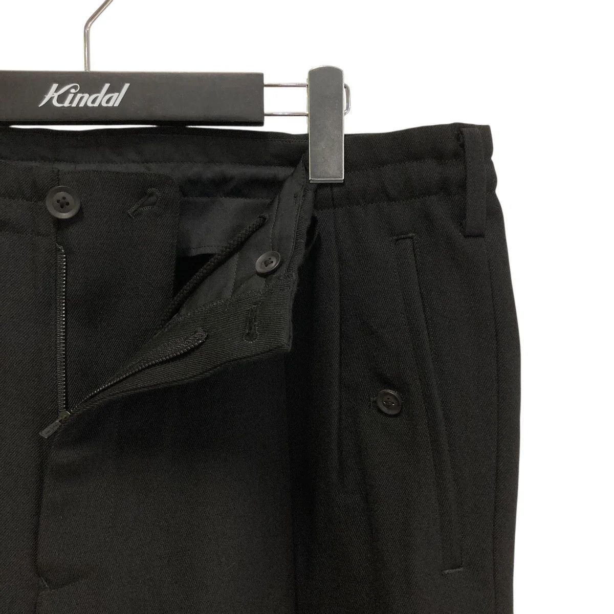 Yohji Yamamoto Yohji Yamamoto pour homme/ 21AW/2-pleat message pants Size US 36 / EU 52 - 3 Thumbnail