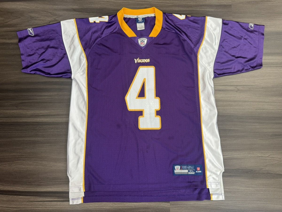 Reebok Minnesota Vikings Brett Favre NFL On Field Equipment Jersey Size US XL / EU 56 / 4 - 1 Thumbnail