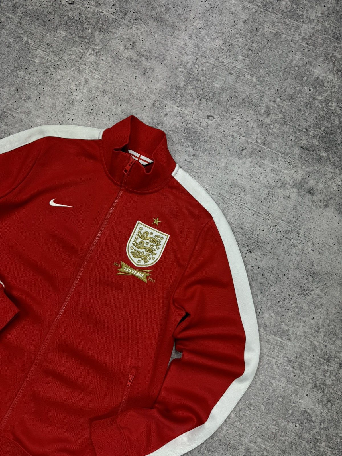 Nike Nike England Big Logo 150 Anniversary Big Logo Zipper Sweat Size US M / EU 48-50 / 2 - 4 Thumbnail