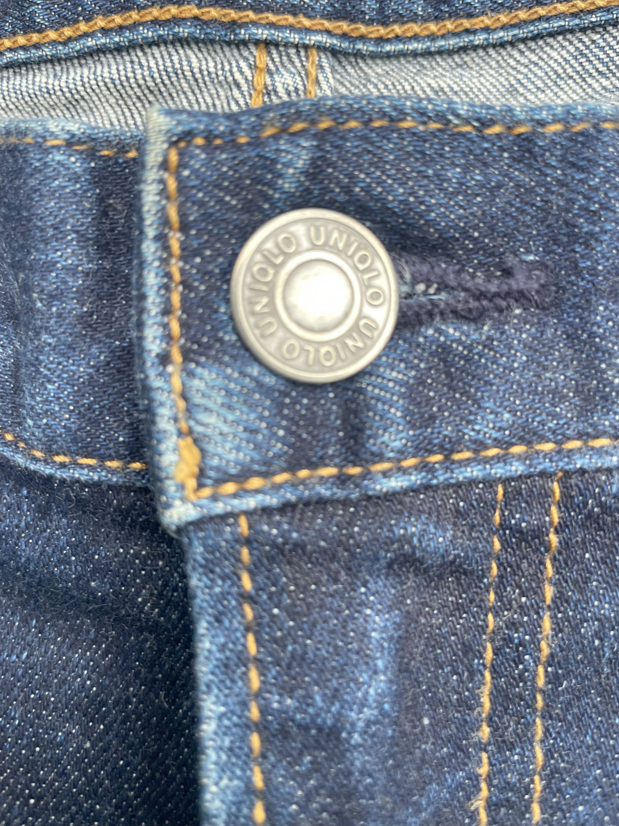 Japanese Brand Uniqlo Redline Selvedge Denim Size US 37 - 12 Thumbnail