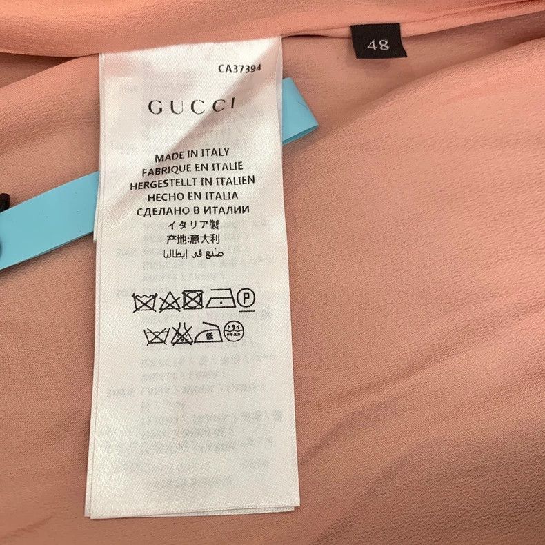 Gucci Gucci Dark blue lapel single-breasted wool coat 2502-Nextar Size US M / EU 48-50 / 2 - 7 Thumbnail