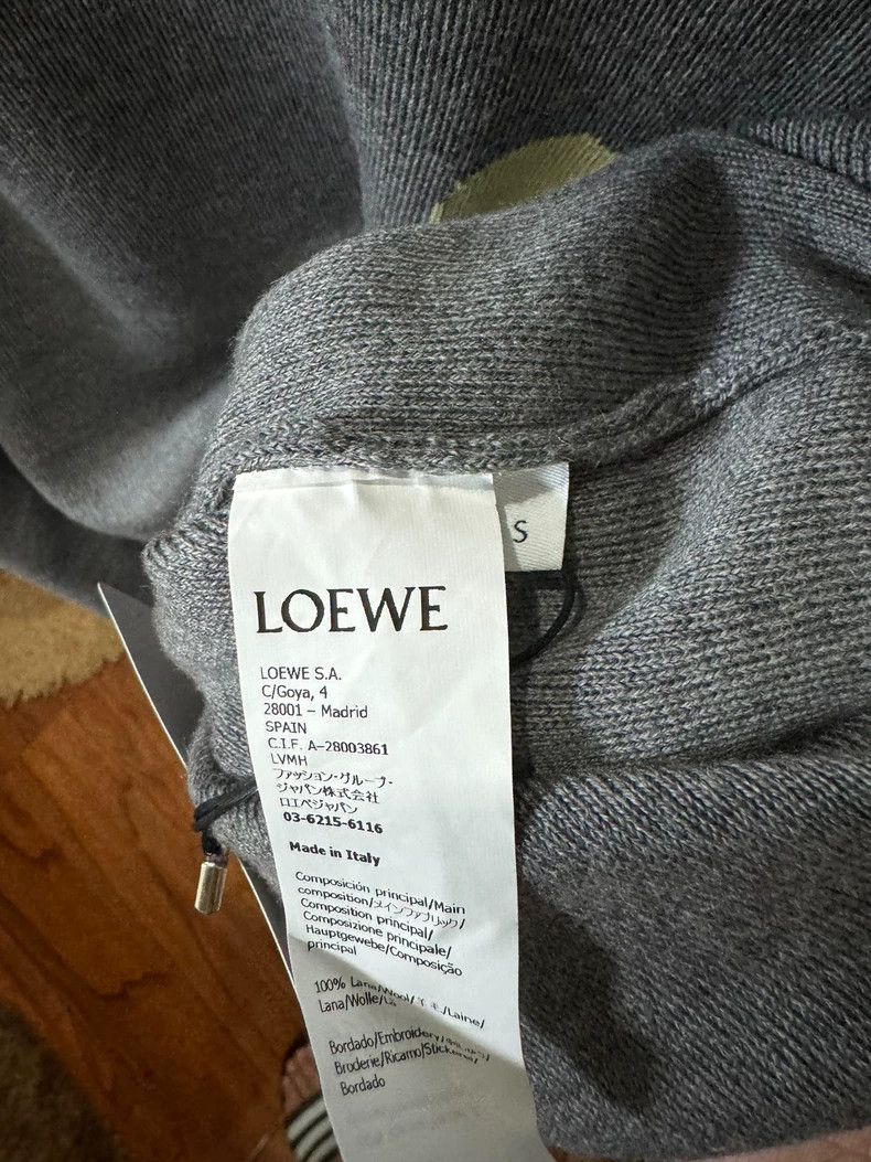 Other LOEWE Round collar loose long sleeve wool knit sweater Size US S / EU 44-46 / 1 - 3 Thumbnail