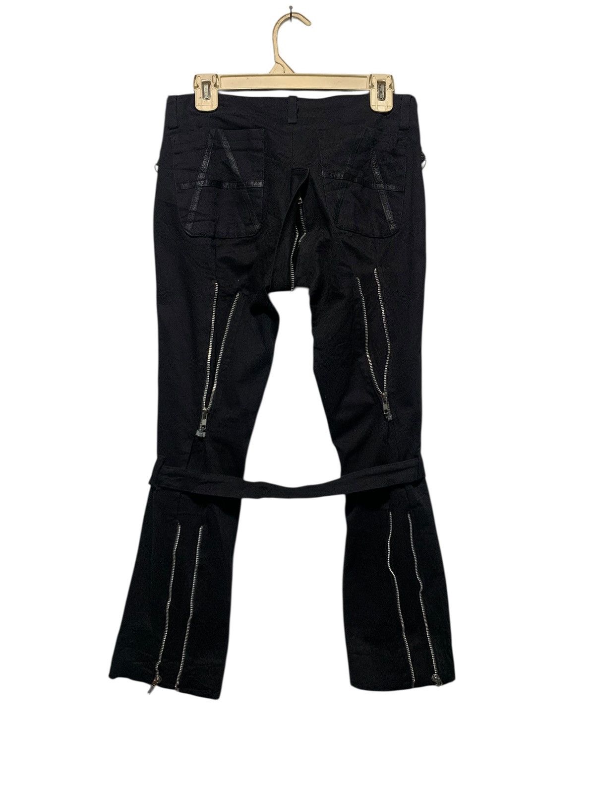 Sex Pot ReVeNGe 2000s TOKYO PUNKER Full zipper bondage denim pants Size US 29 - 1 Thumbnail