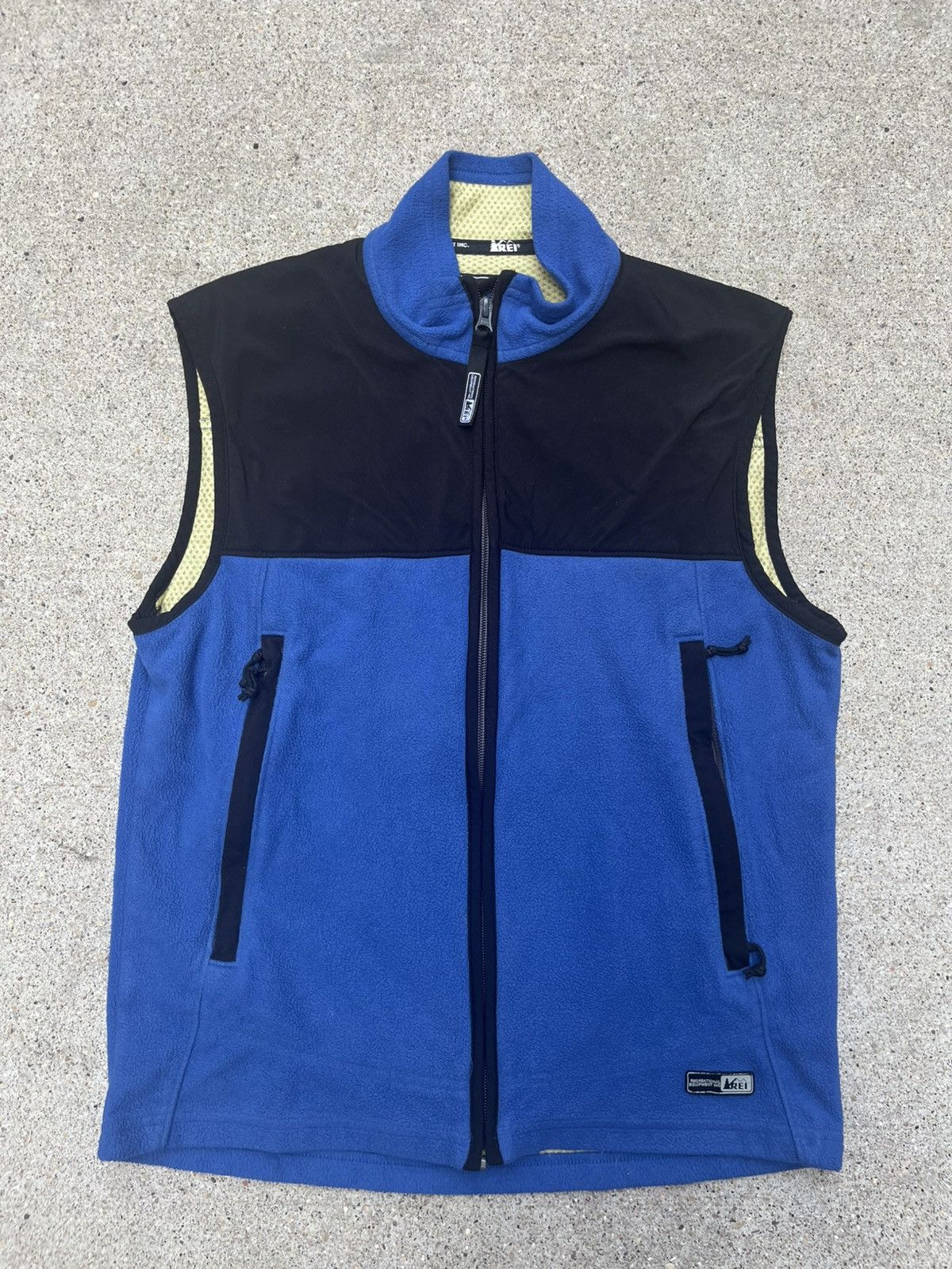 Rei × Vintage Y2K REI Blue Fleece Vest Size US S / EU 44-46 / 1 - 1 Thumbnail