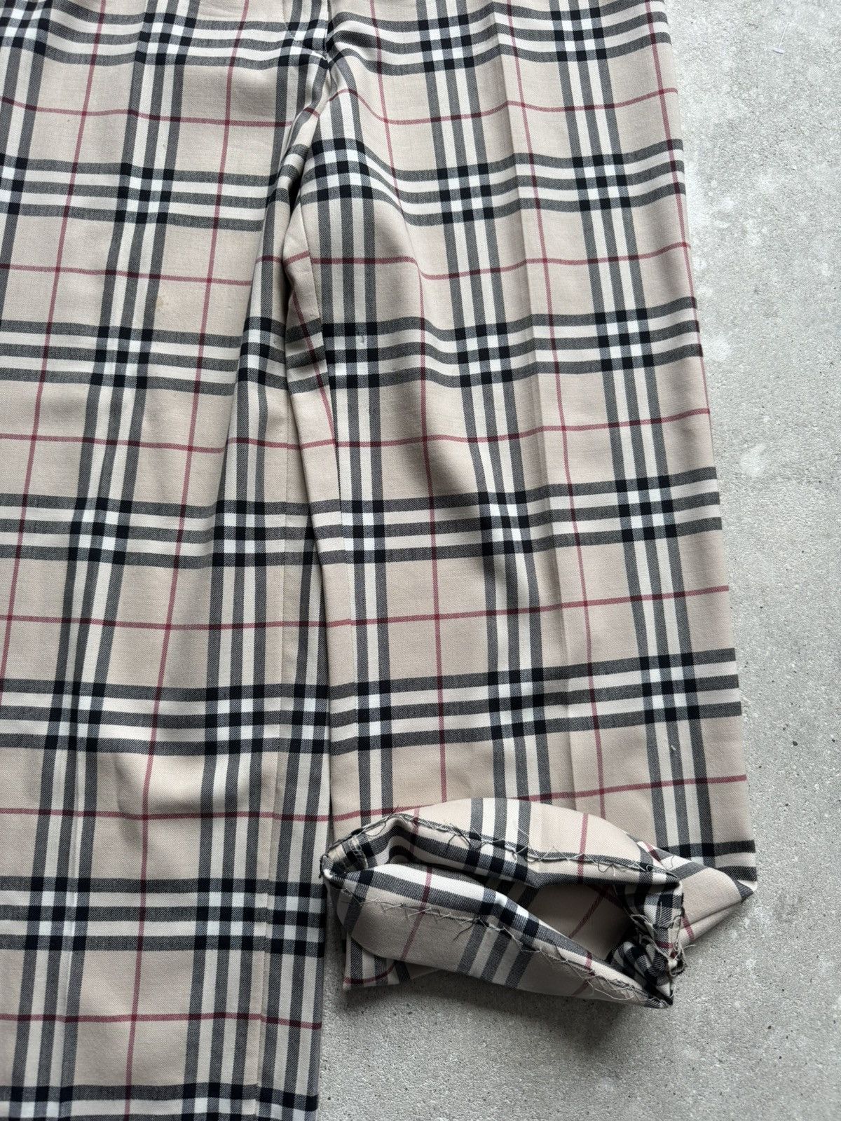 Burberry Vintage Burberry Pants Plaid Nova Check Wool Size US 34 / EU 50 - 12 Thumbnail