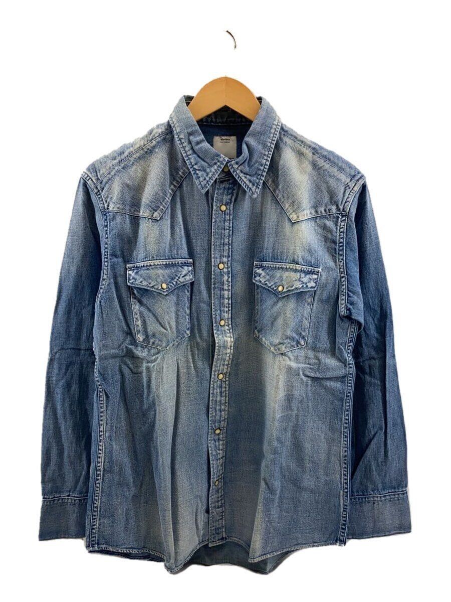 Visvim Visvim Social Sculpture Shirt Denim Distressed western Size US L / EU 52-54 / 3 - 1 Thumbnail