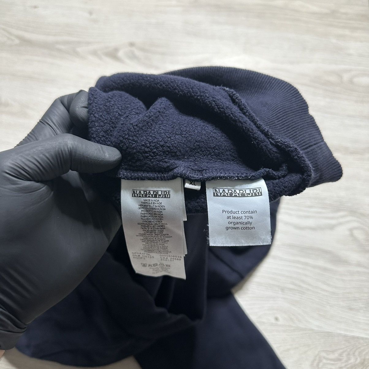 Napapijri Napapijri 1/3 zip Big logo sweatshirt Size US XL / EU 56 / 4 - 6 Thumbnail