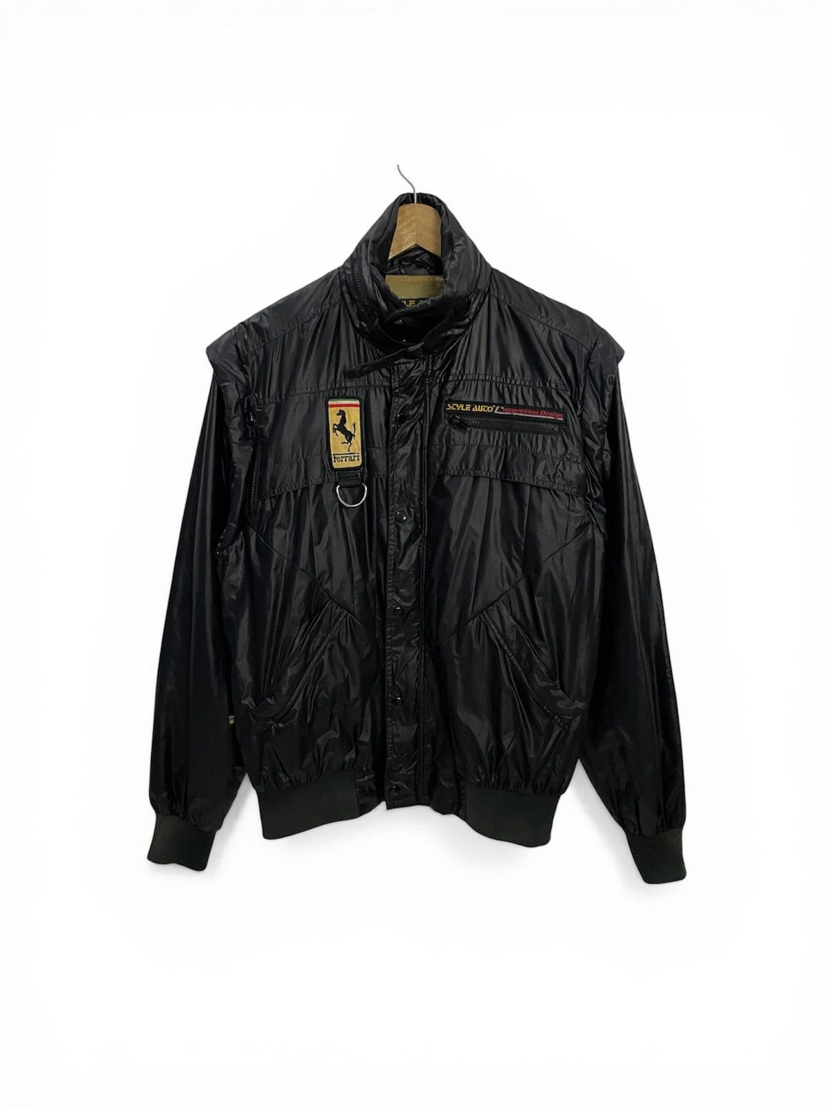 Ferrari Vintage Style Auto Ferari Comperition Design Racing Jacket Size US L / EU 52-54 / 3 - 1 Thumbnail