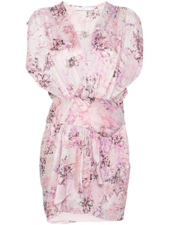 Iro IRO Women Short Skirts TISSINA WP33ECR18 Pink Size XS / US 0-2 / IT 36-38 - 1 Thumbnail