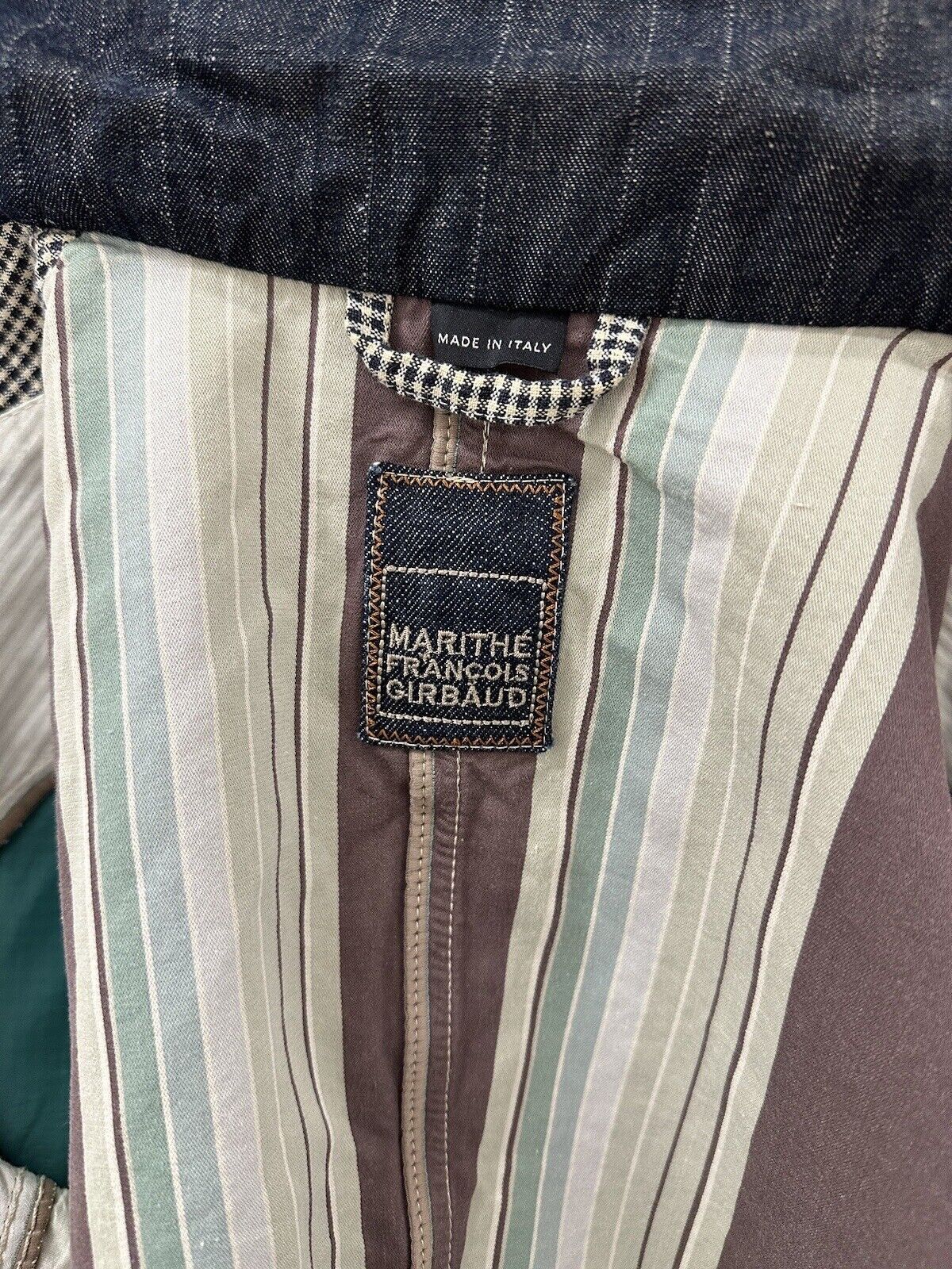 Marithe + Francois Girbaud Marithe Francois Girbaud Blazer Womens Checked y2k vintage Size L / US 10 / IT 46 - 12 Thumbnail