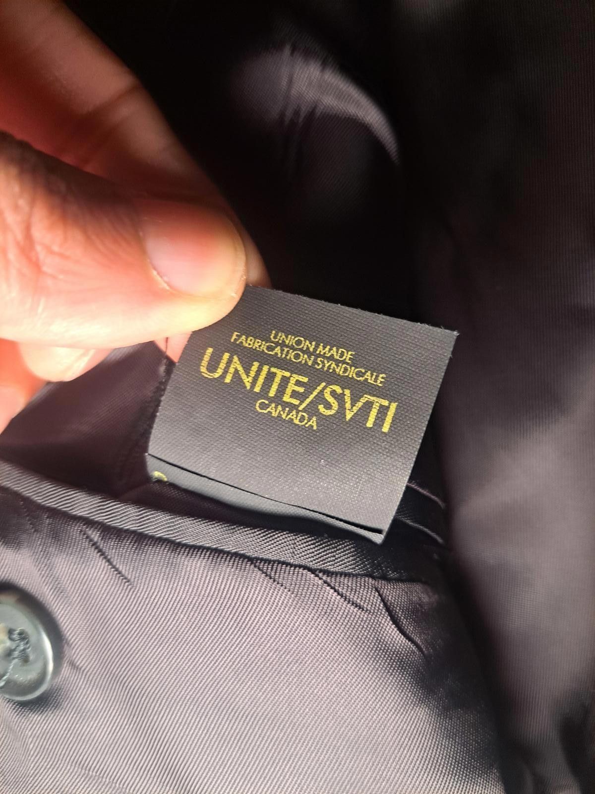 Jack Victor Jack Victor 2 Piece Suit 42R 34x29 Gray 100% Virgin Wool Size 42R - 5 Thumbnail