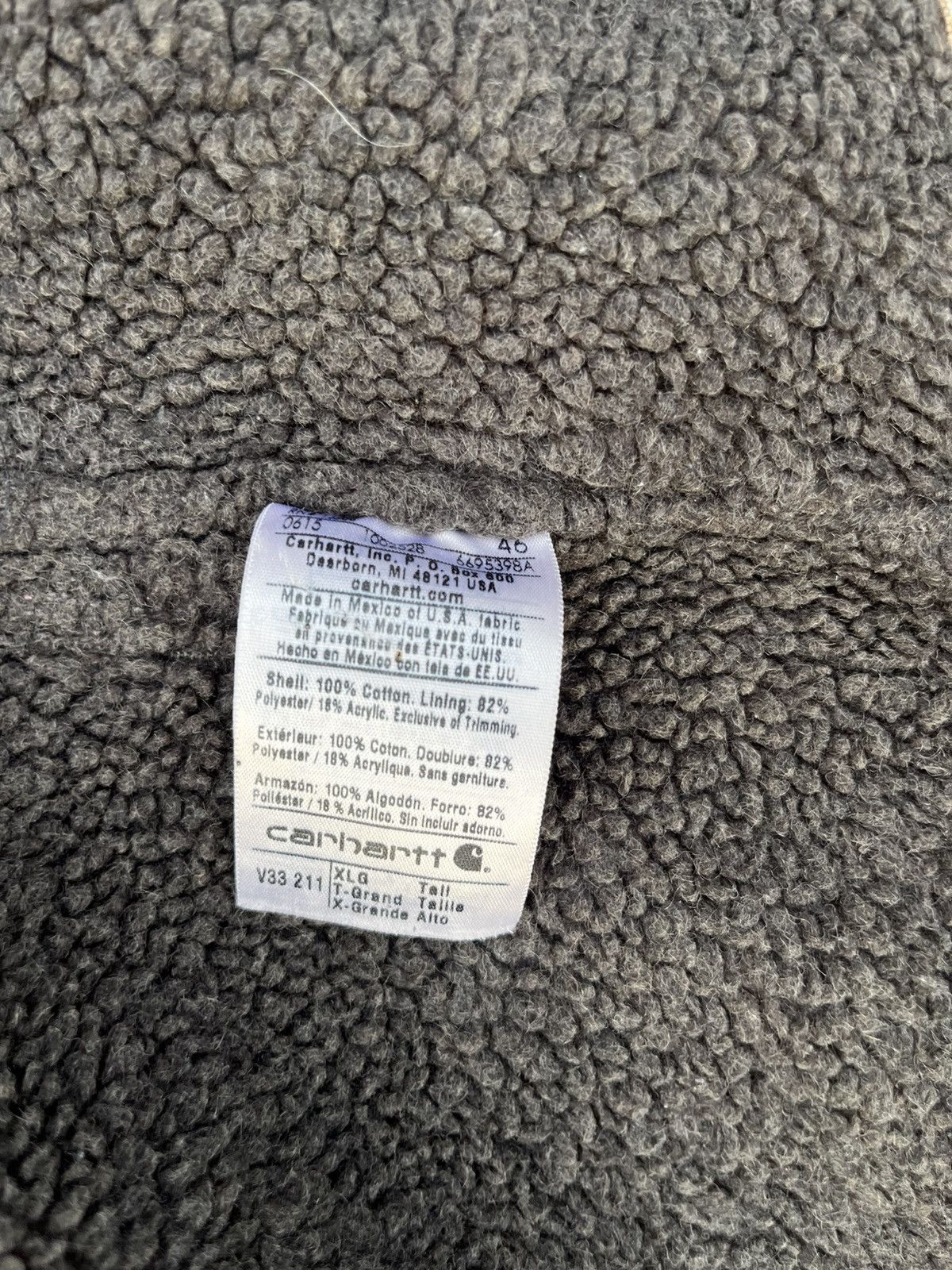 Carhartt Custom Carhartt Sherpa Lined Vest Thrashed Distressed Fade Size US XL / EU 56 / 4 - 7 Thumbnail