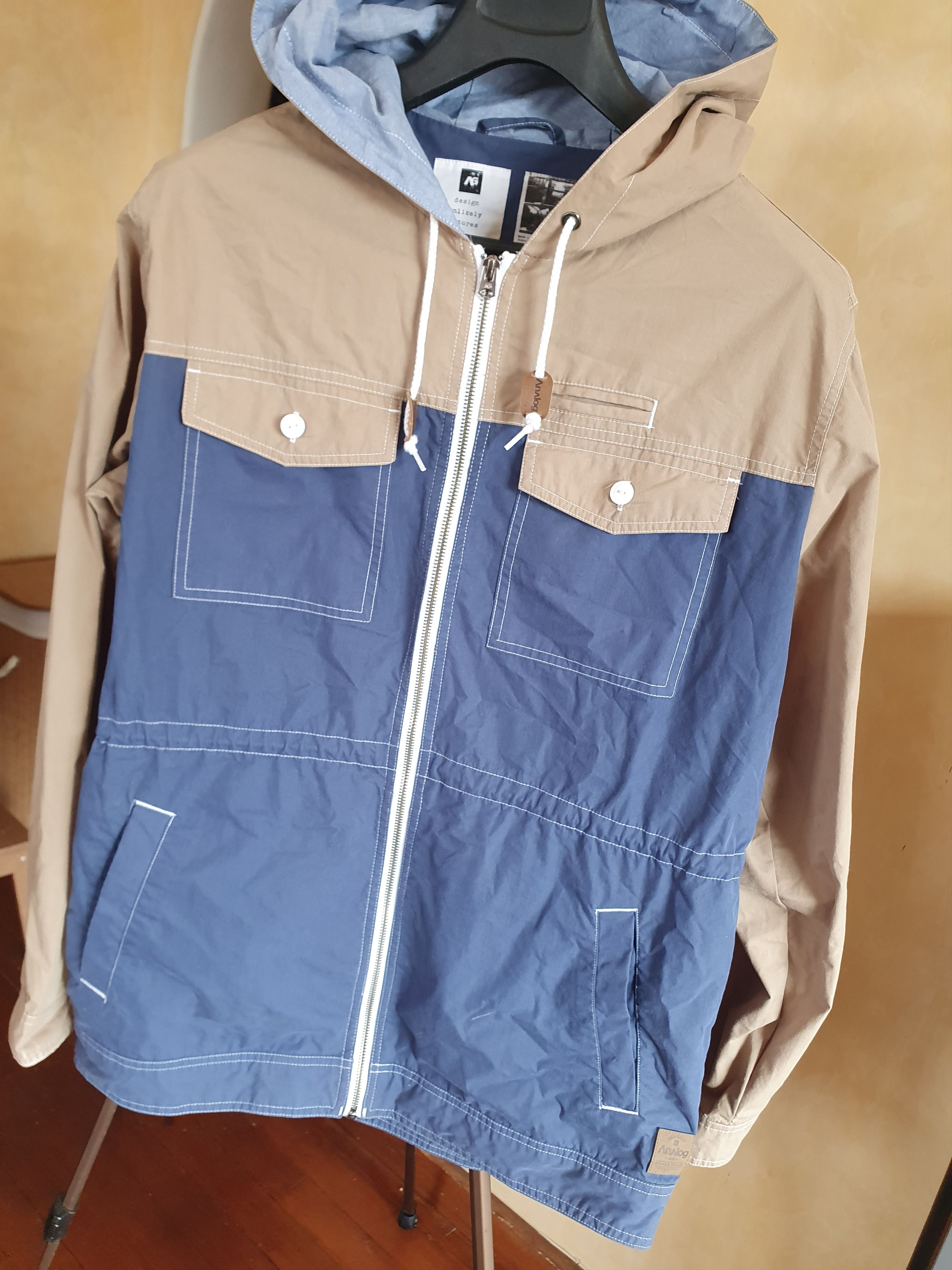 Analog × Burton Analog Vintage Snowboard Shell Jacket Burton sz M Size US M / EU 48-50 / 2 - 8 Thumbnail