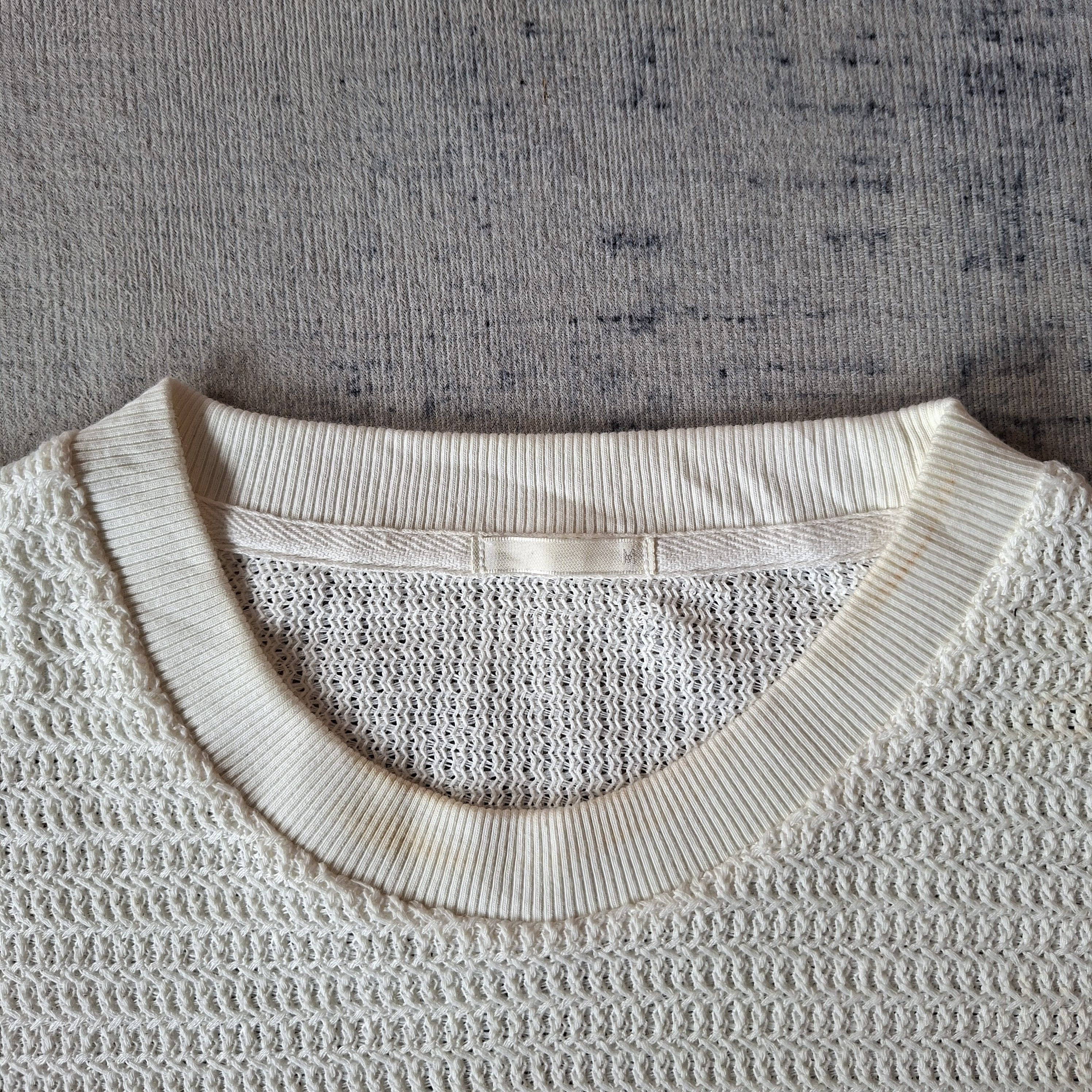 Japanese Brand 💥 Gu japan knit tshirt Size US M / EU 48-50 / 2 - 3 Thumbnail