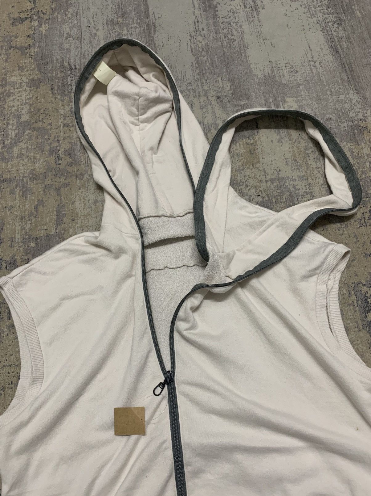 N.Hoolywood N. Hoolywood Sleeves Less Hoodie Sweater L Size US L / EU 52-54 / 3 - 5 Thumbnail