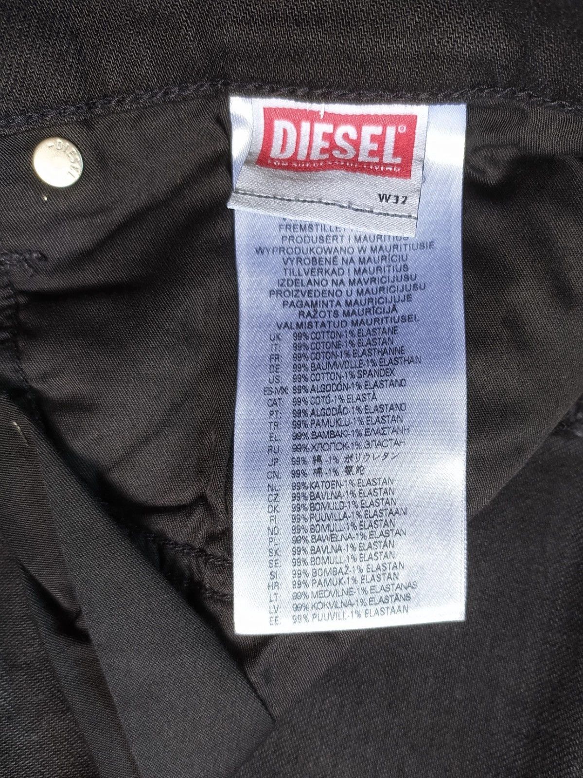Diesel Diesel TEPPHAR-X L.32 MENS JEANS T/9772 Size US 32 / EU 48 - 8 Thumbnail