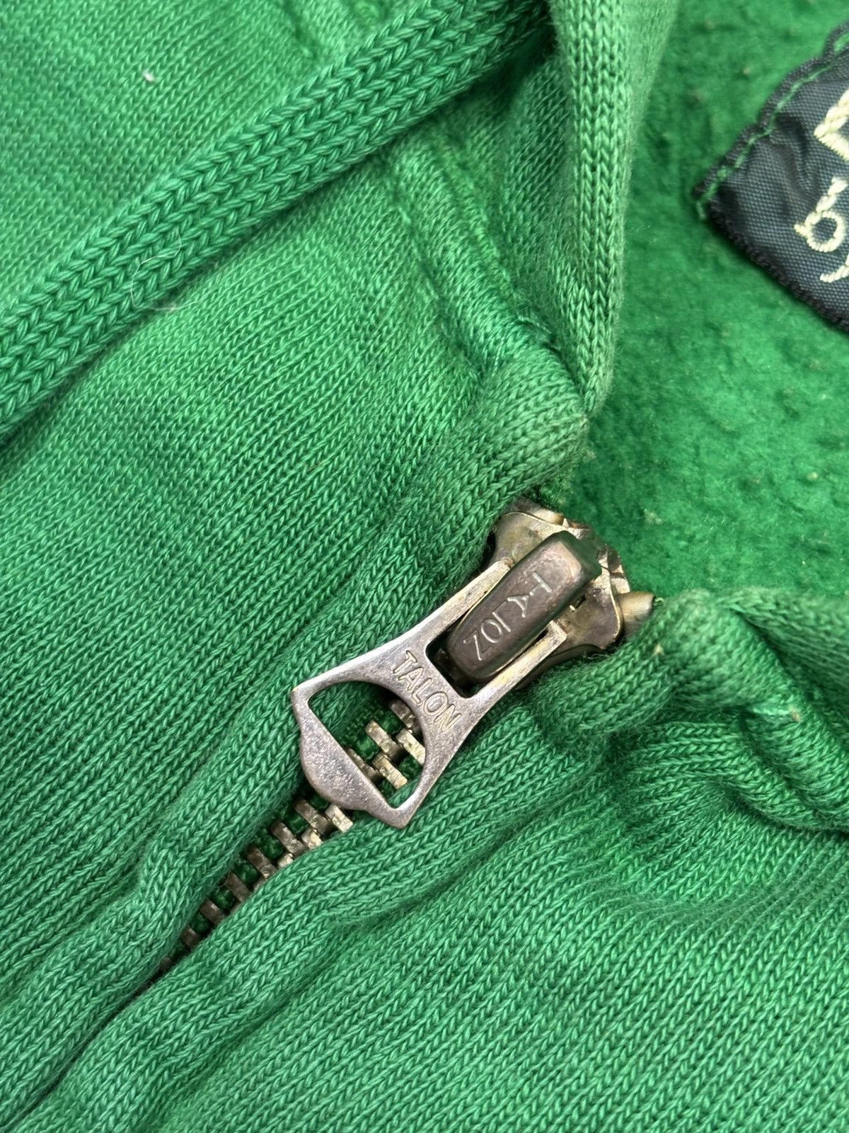 Polo Ralph Lauren × Vintage Vintage Polo Ralph Lauren Zip Hoodie Green Y2K Style Rare Size US L / EU 52-54 / 3 - 8 Thumbnail