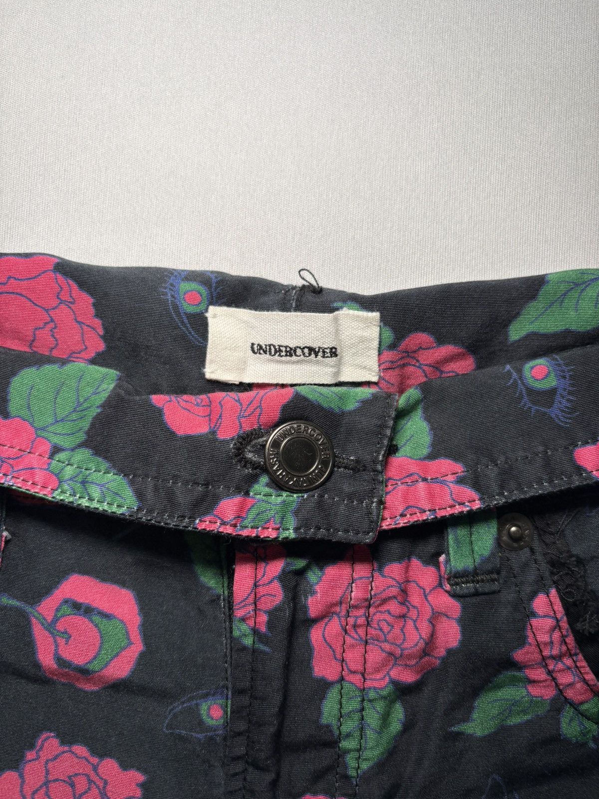 Undercover Undercover SS13 “Talking Heads” Roses & Lips Shorts Size 28" / US 6 / IT 42 - 2 Thumbnail
