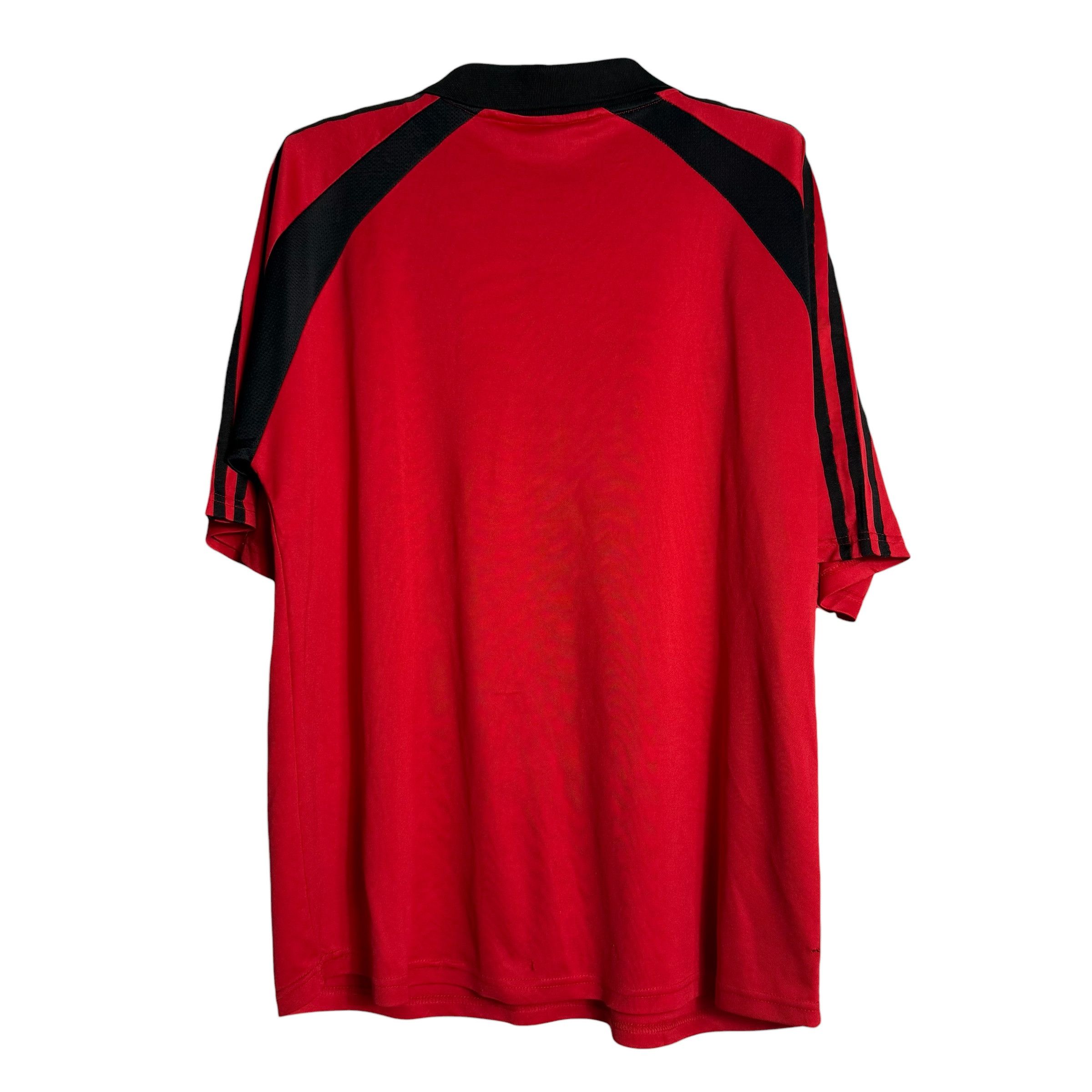 Vintage 🔥RARE🔥Vintage Adidas AC Milan FC 01-02 Home Jersey Size US XXL / EU 58 / 5 - 4 Thumbnail