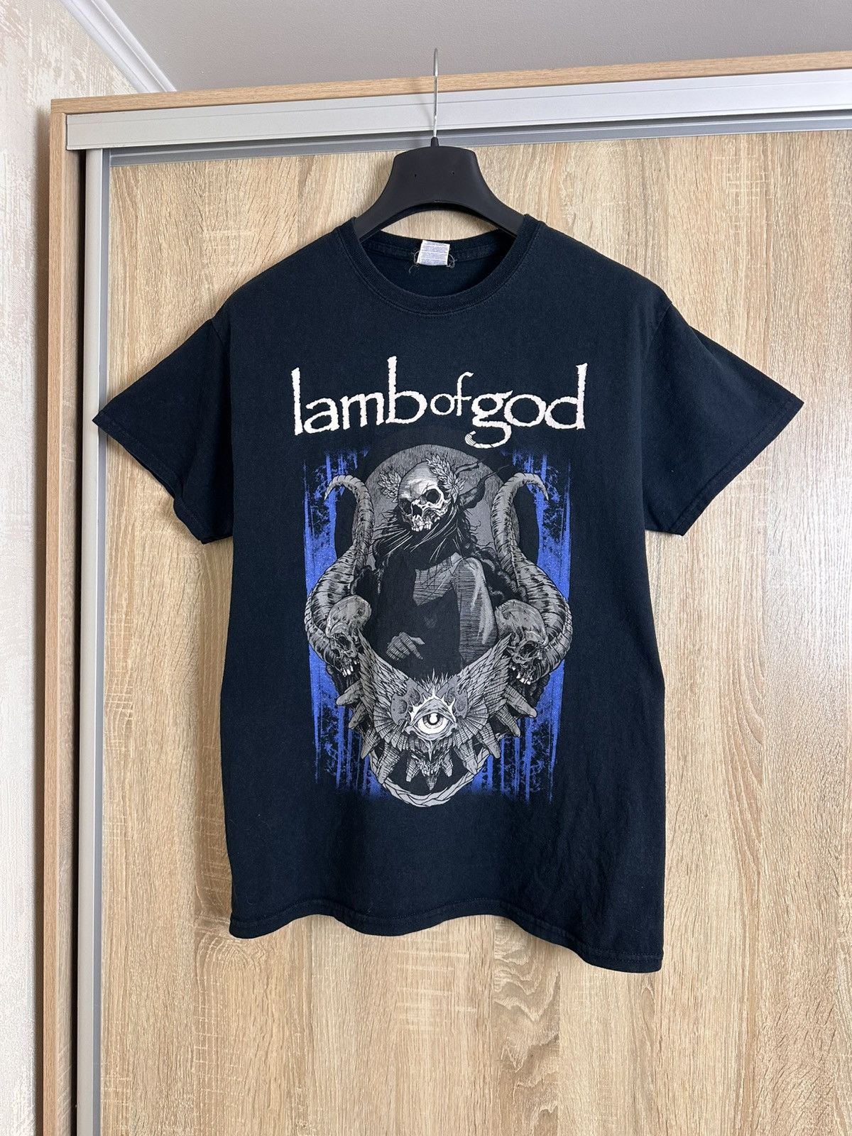 Band Tees 🔥 Lamb Of God Summer 2015 2-SIDED Merch Metal Band T-Shirt Size US M / EU 48-50 / 2 - 1 Thumbnail