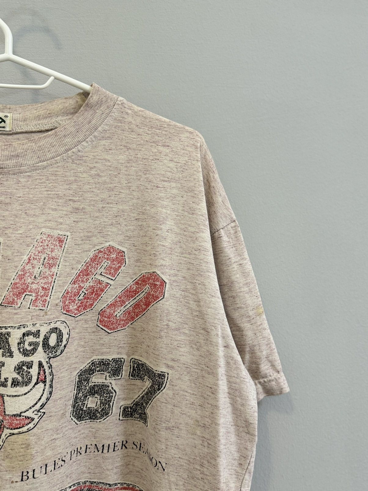 NBA × Vintage Very crazy trash Rare Chicago Bulls Rap Tees 1993 Size US L / EU 52-54 / 3 - 3 Thumbnail