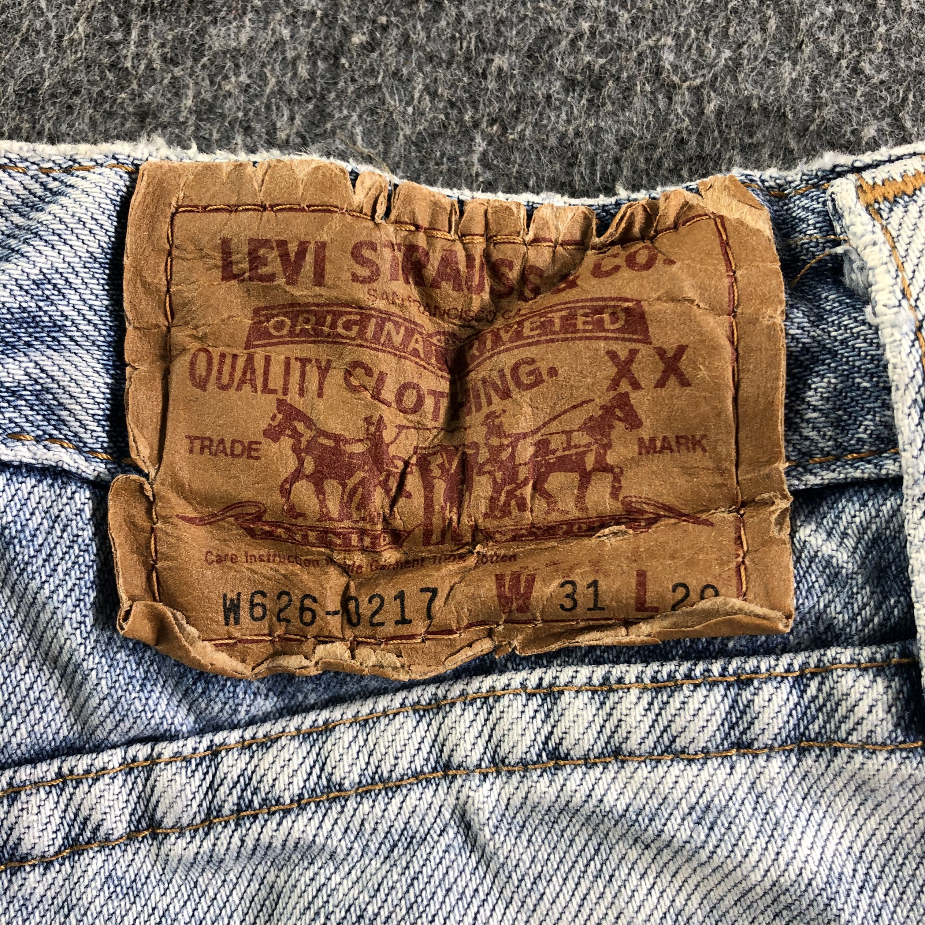 Levi's Vintage 90s Light Wash Levis Jeans-J3604 Size 25" / US 0 / IT 36 - 5 Thumbnail