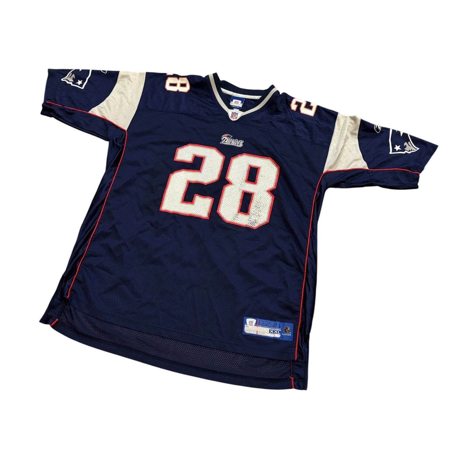Reebok Reebok New England Patriots Corey Dillon #28 Blue NFL Footba Size US XXL / EU 58 / 5 - 4 Thumbnail