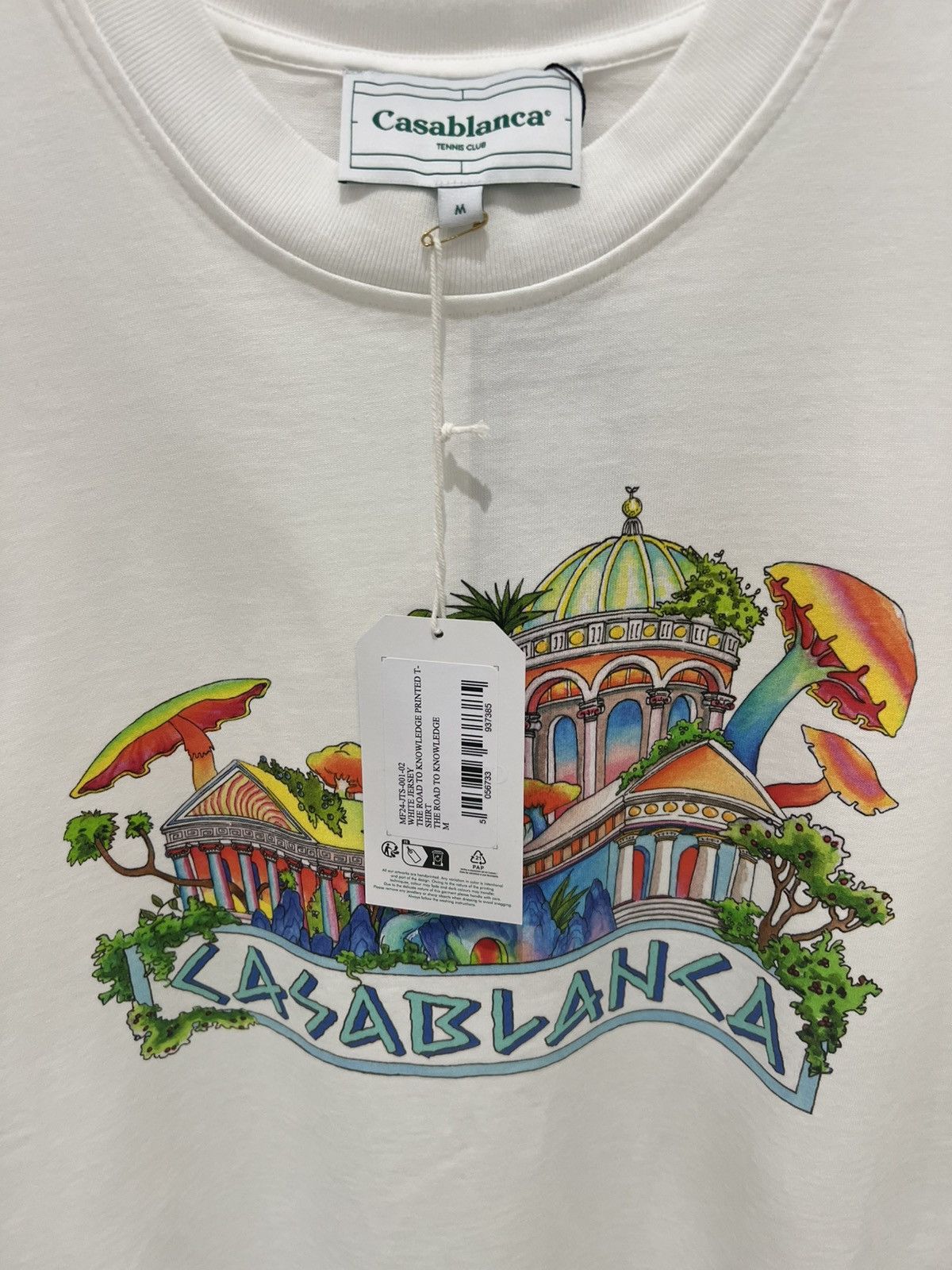 Casablanca Casablanca The Road To Knowledge T-shirt Size M Size US M / EU 48-50 / 2 - 5 Thumbnail