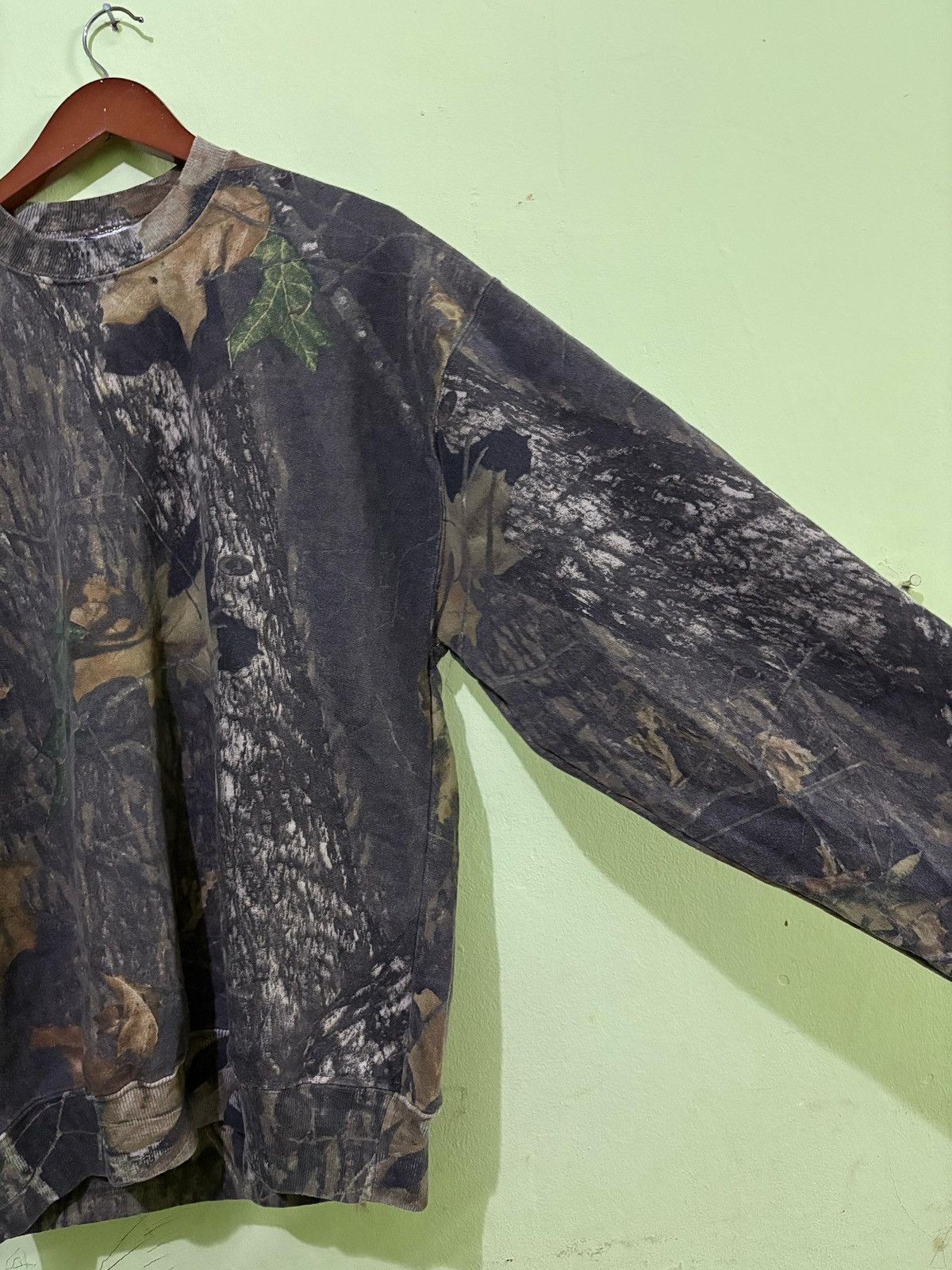 Vintage Vintage Wooded Full Print Sweatshirt Design Size US L / EU 52-54 / 3 - 3 Thumbnail