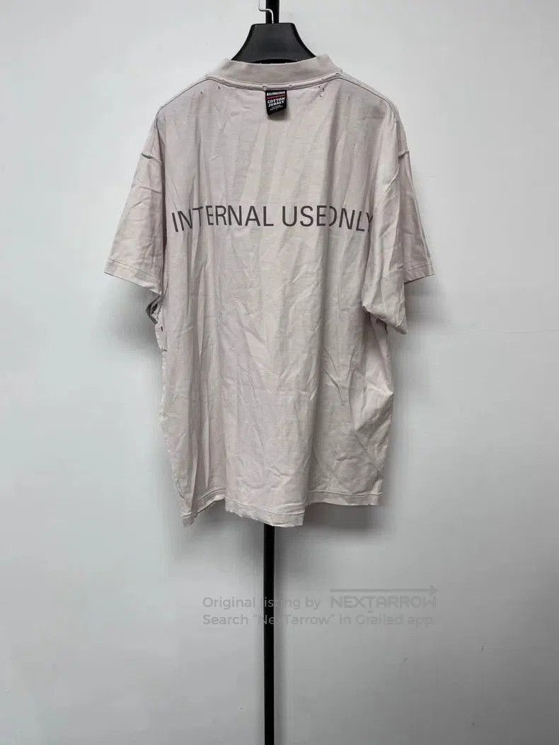 Balenciaga Balenciaga Logo Print Crewneck Short-Sleeve T-Shirt. Size US XS / EU 42 / 0 - 3 Thumbnail