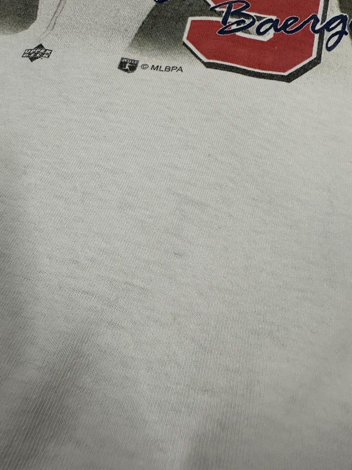 MLB Vintage 90s Carlos Baerga Cleveland Indians Player T-Shirt Size US L / EU 52-54 / 3 - 7 Thumbnail