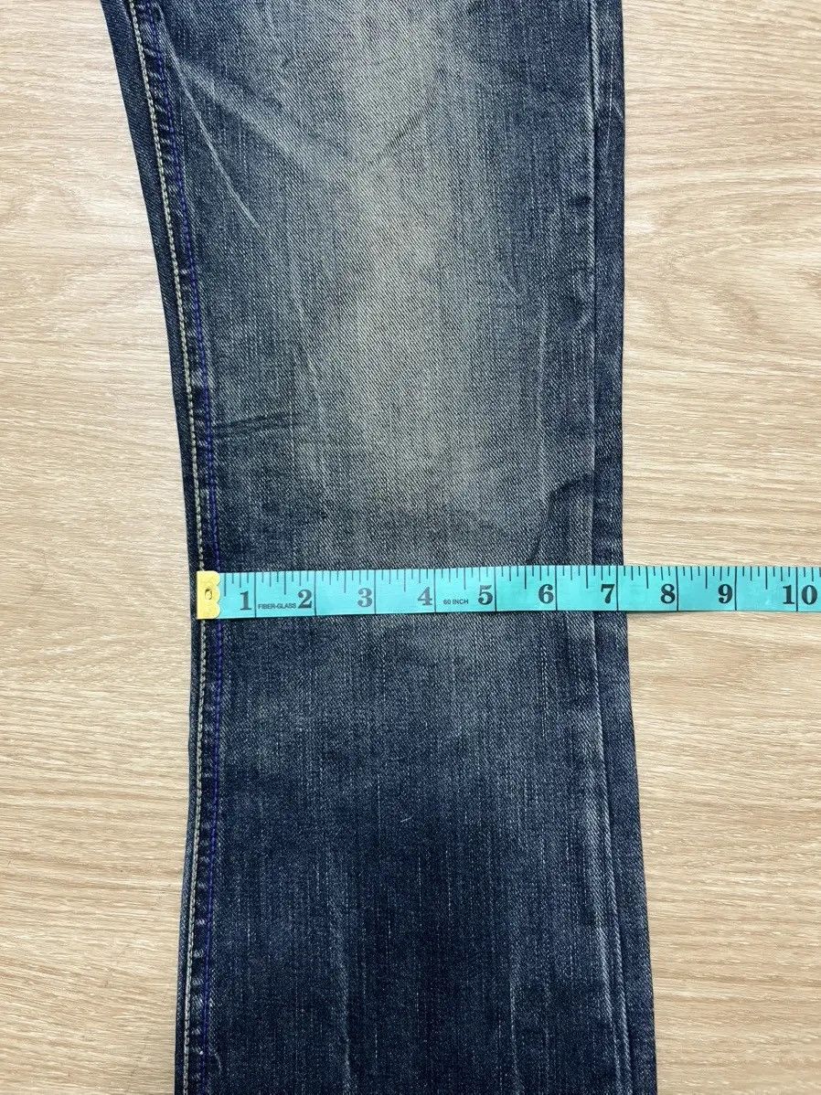 If Six Was Nine MIDAS Distressed Flare Jeans Size US 28 / EU 44 - 23 Thumbnail