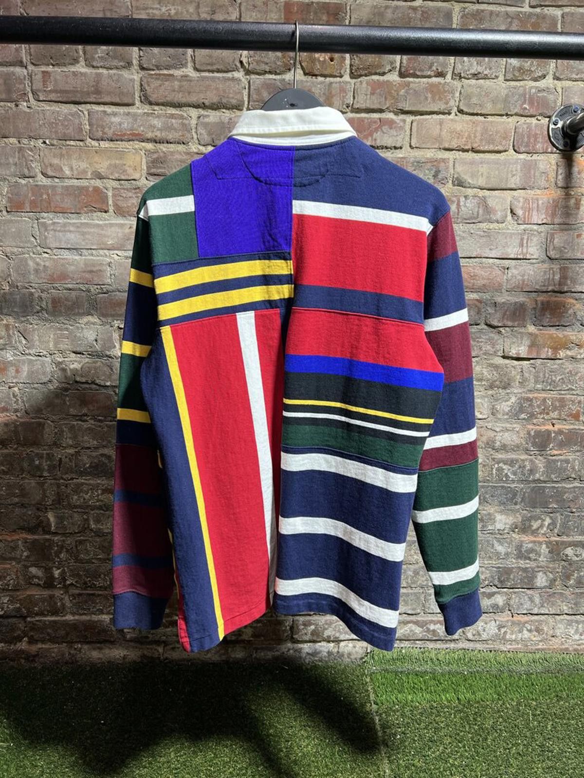 Palace Palace X Polo Longsleeve Patchwork Sz. S Size ONE SIZE - 2 Thumbnail