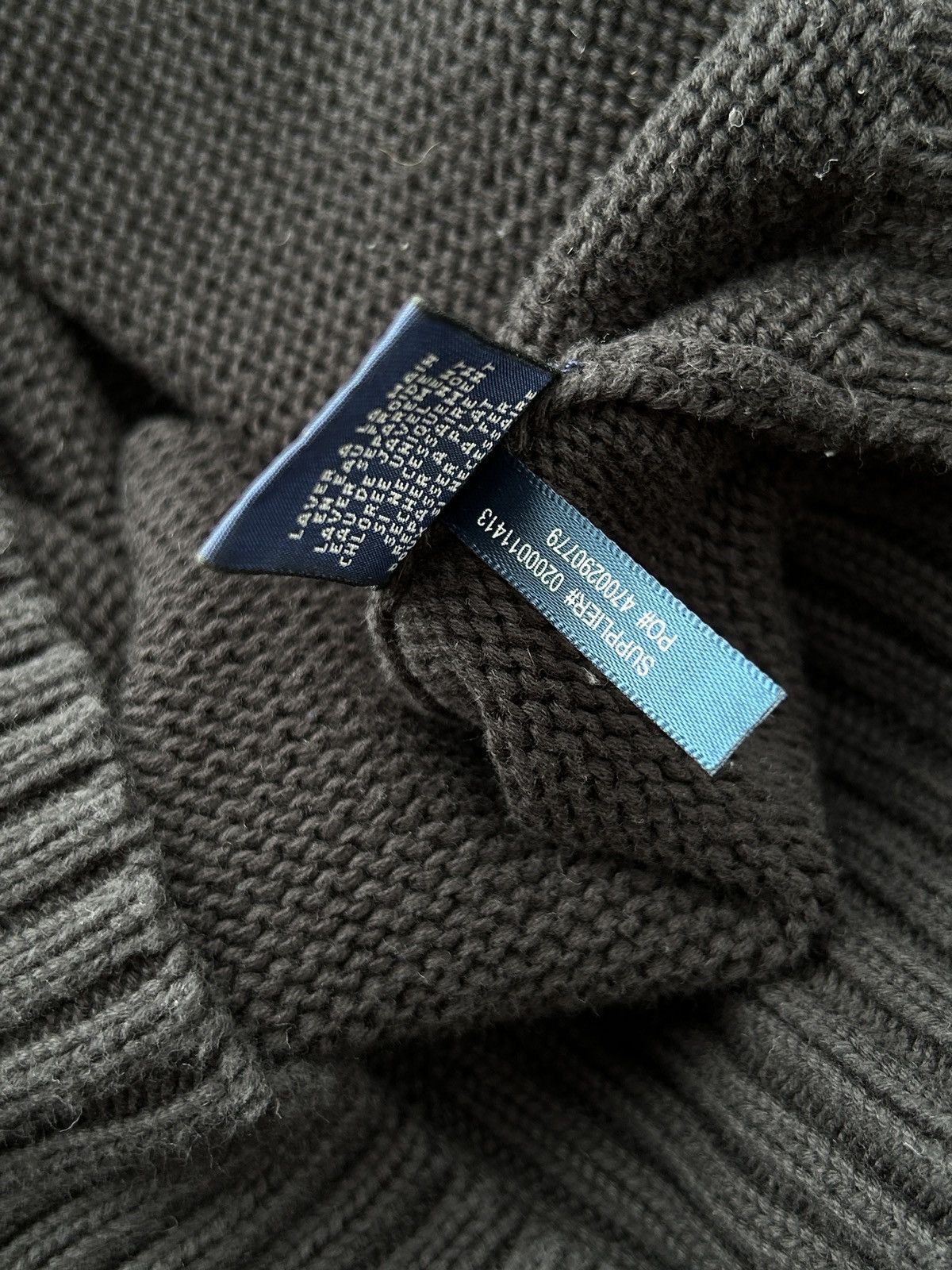 Polo Ralph Lauren Polo By Ralph Lauren Shawl Neck Knitwear Sweater Size L / US 10 / IT 46 - 9 Thumbnail