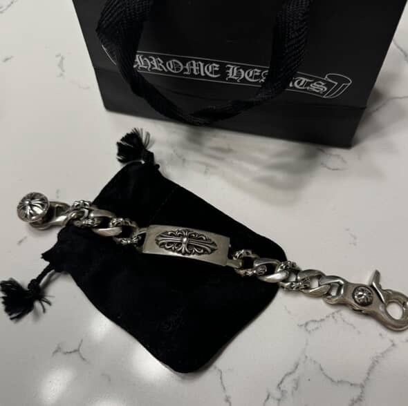 Chrome Hearts Chrome Hearts Floral ID Bracelet Size ONE SIZE - 10 Thumbnail