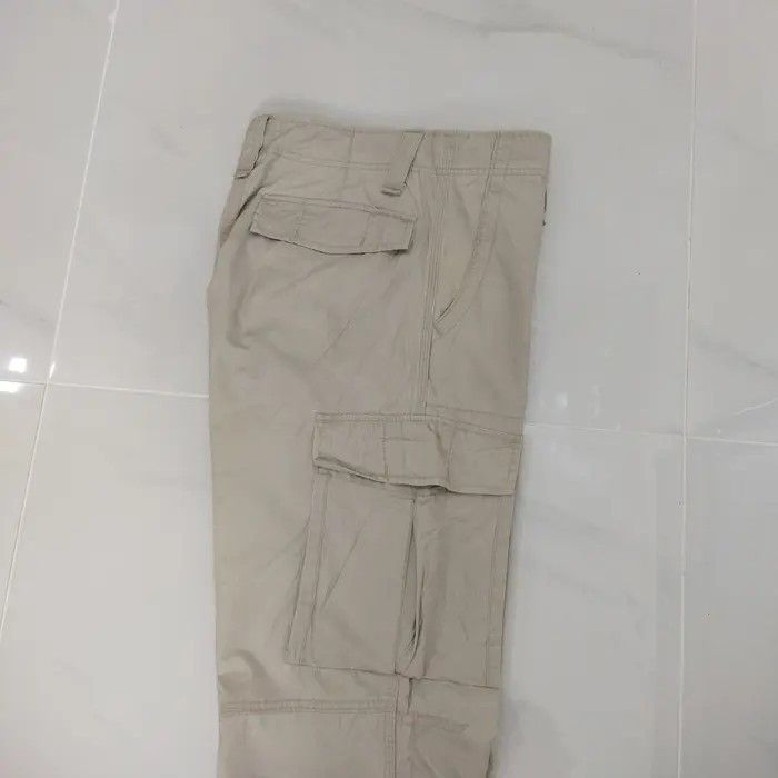 Japanese Brand × Uniqlo UNIQLO FADED WHITE CARGO PANTS Size US 30 / EU 46 - 11 Thumbnail