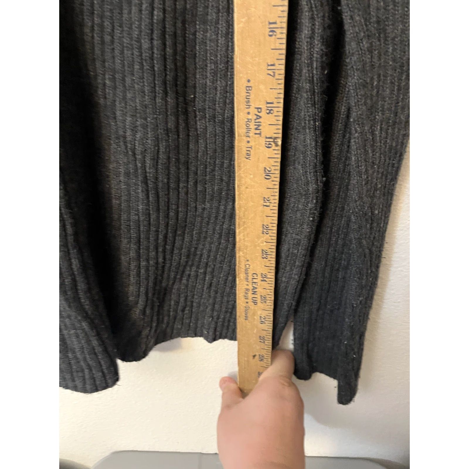 Vintage Aéropostale Slim Fit Sweater Mens M Gray Dark Solid Pullover Acrylic Knit Style Crew Neck Logo Casual Size US M / EU 48-50 / 2 - 4 Thumbnail