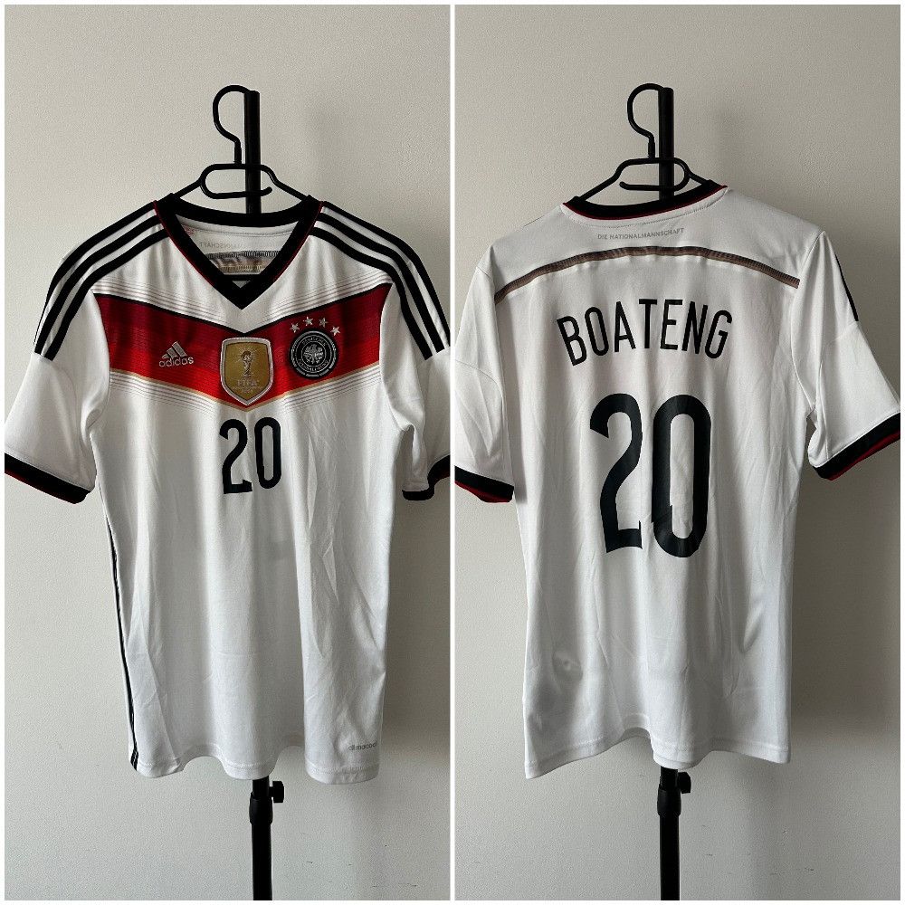 Adidas 2014 Germany National Soccer Team 20 BOATENG jersey soccer Size US S / EU 44-46 / 1 - 1 Thumbnail