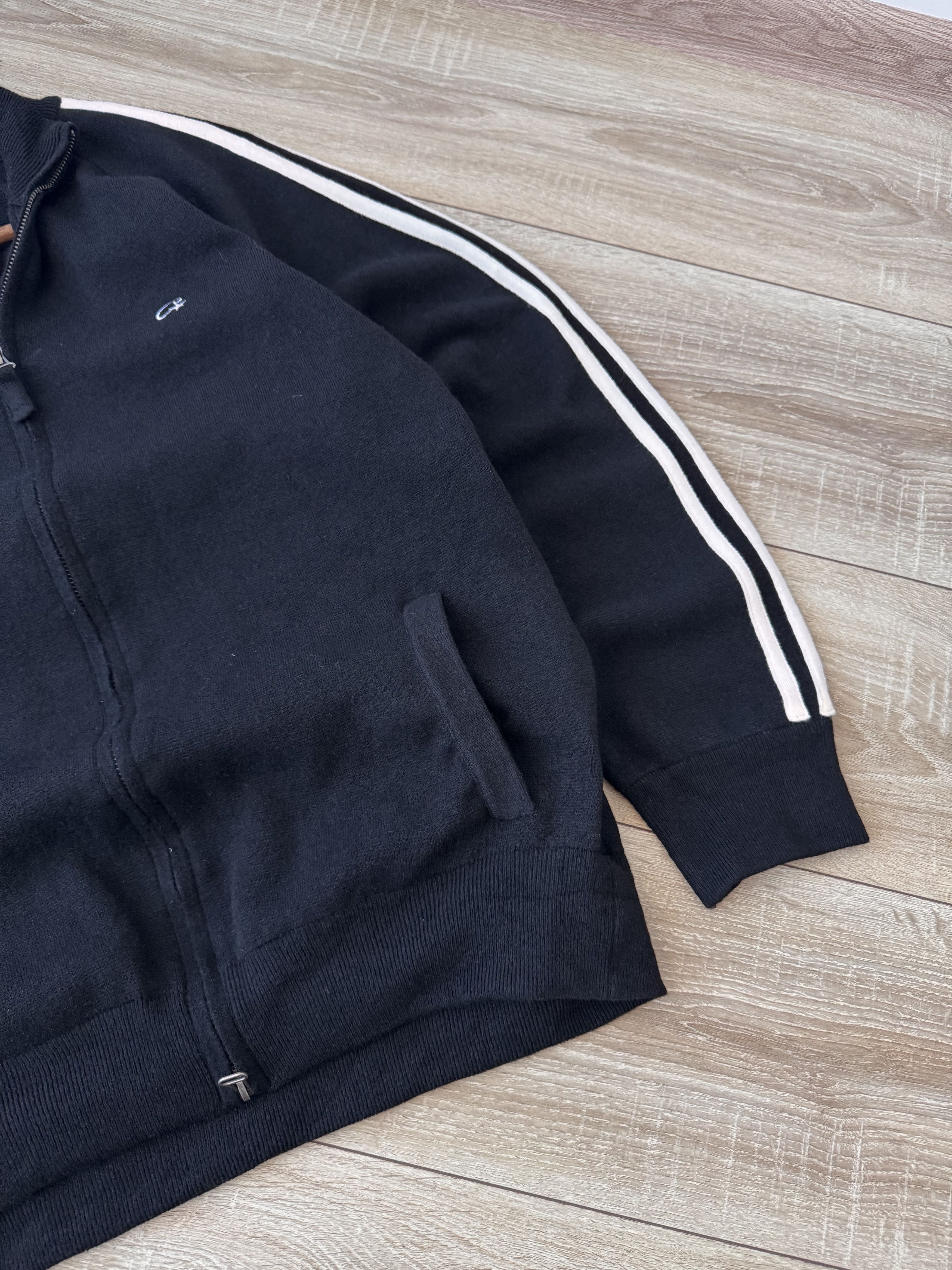 Corteiz Corteiz Knitted Black & White Streetwear Zip Hoodie Size US L / EU 52-54 / 3 - 5 Thumbnail
