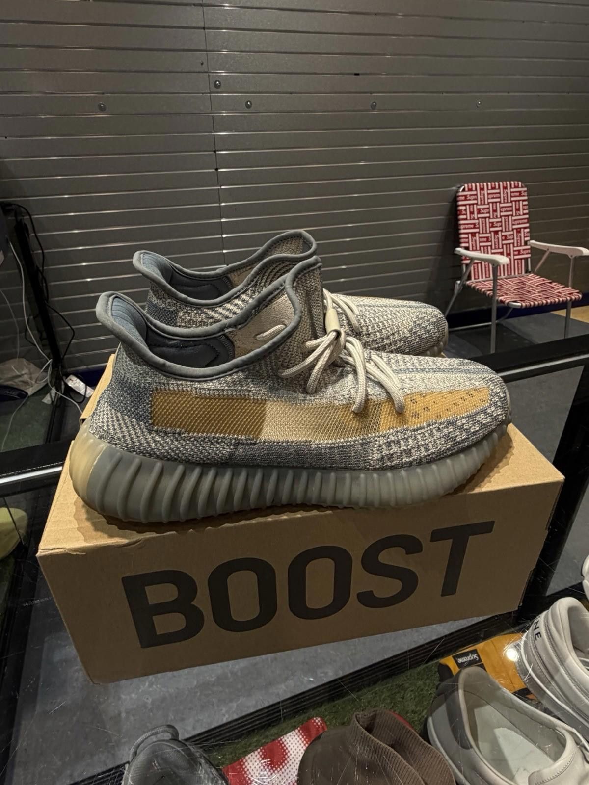 Adidas Size 8.5 - adidas Yeezy Boost 350 V2 Low Israfil (FZ5421) Size US 8.5 / EU 41-42 - 2 Thumbnail