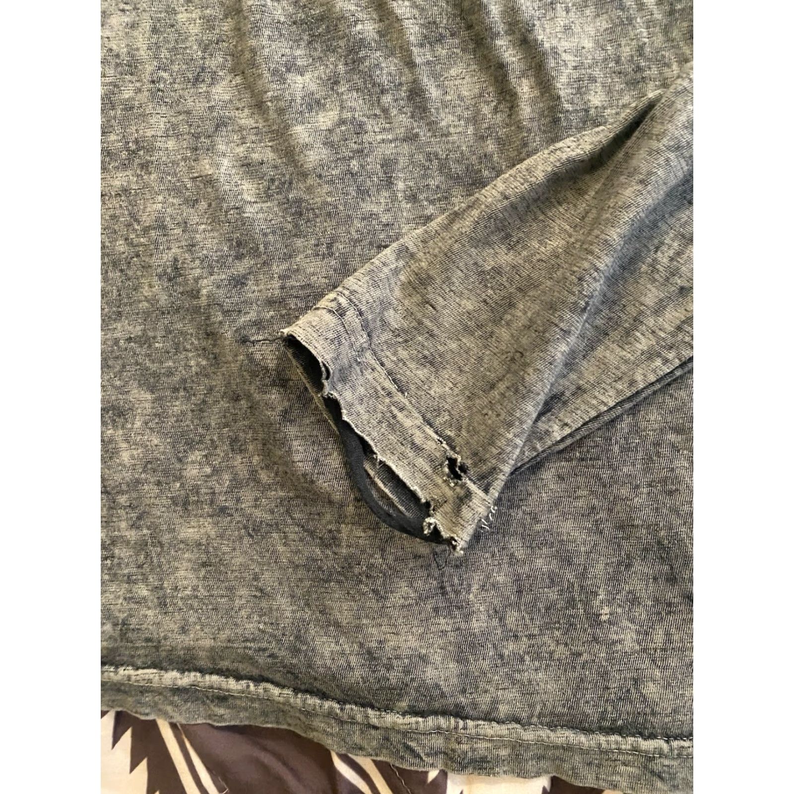 Affliction Affliction T-Shirt Woman Lace Shear Front Long Sleeve Crew Neck Gray L Size L / US 10 / IT 46 - 8 Thumbnail