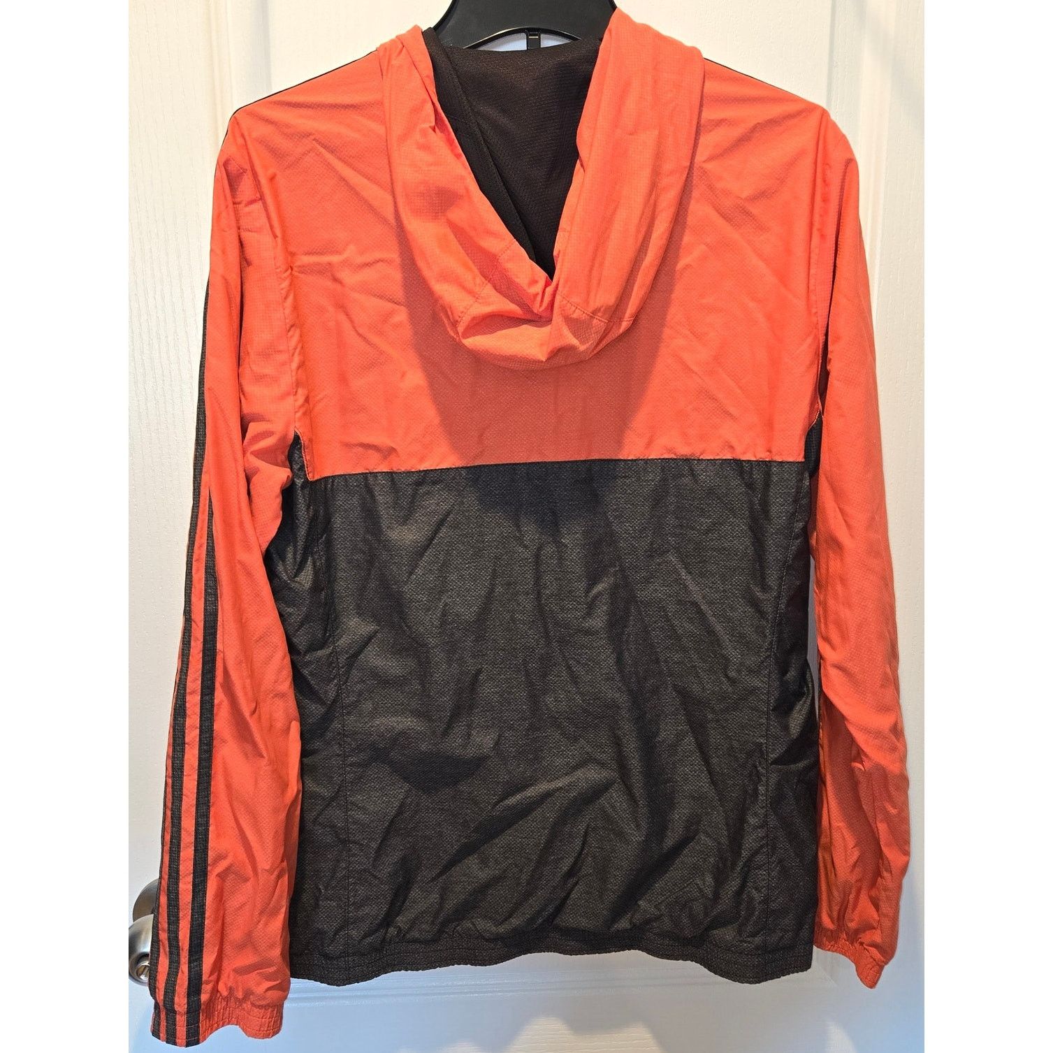 Adidas Adidas windbreaker hooded jacket sz S READ Size S / US 4 / IT 40 - 2 Thumbnail